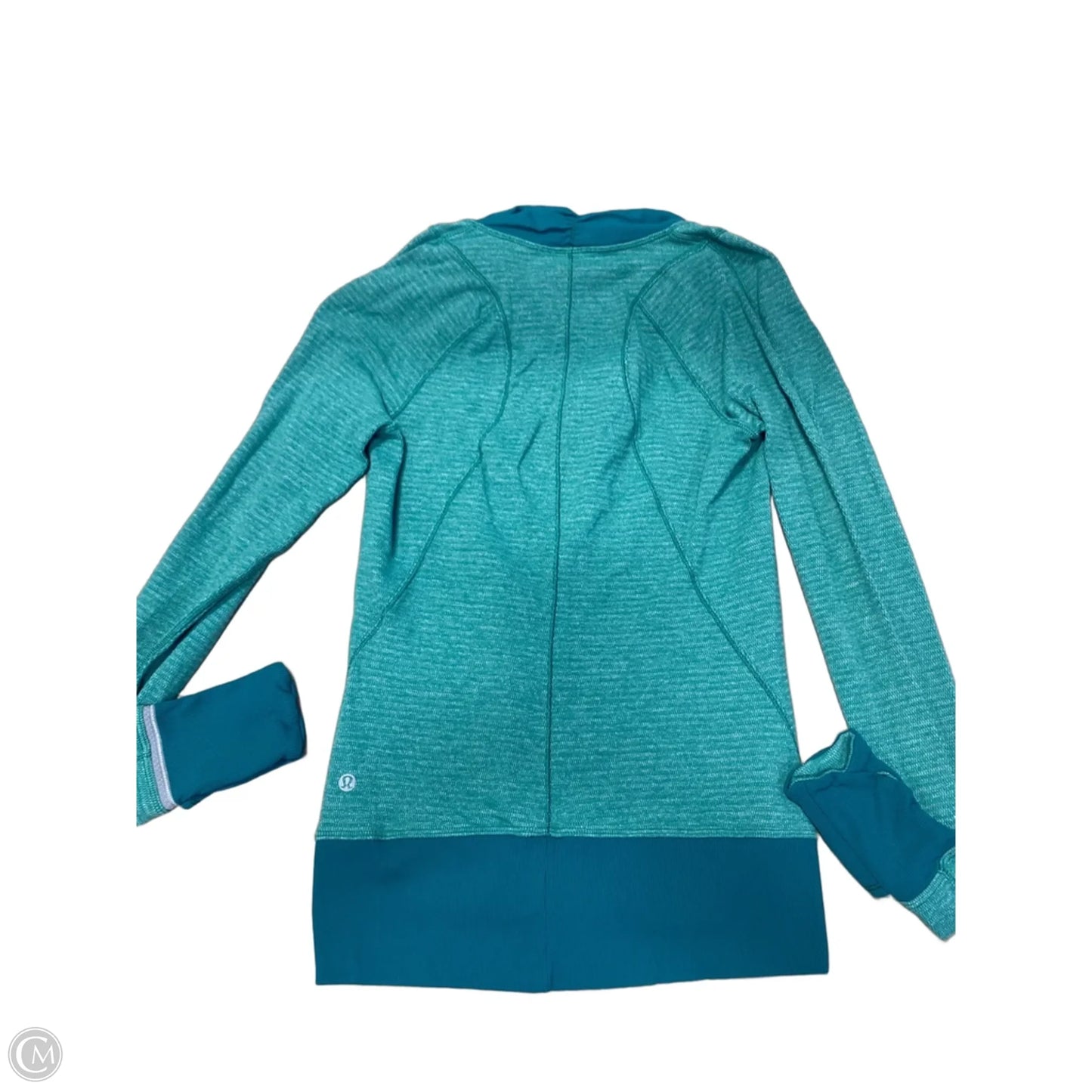 Athletic Jacket By Lululemon In Green, Size: S