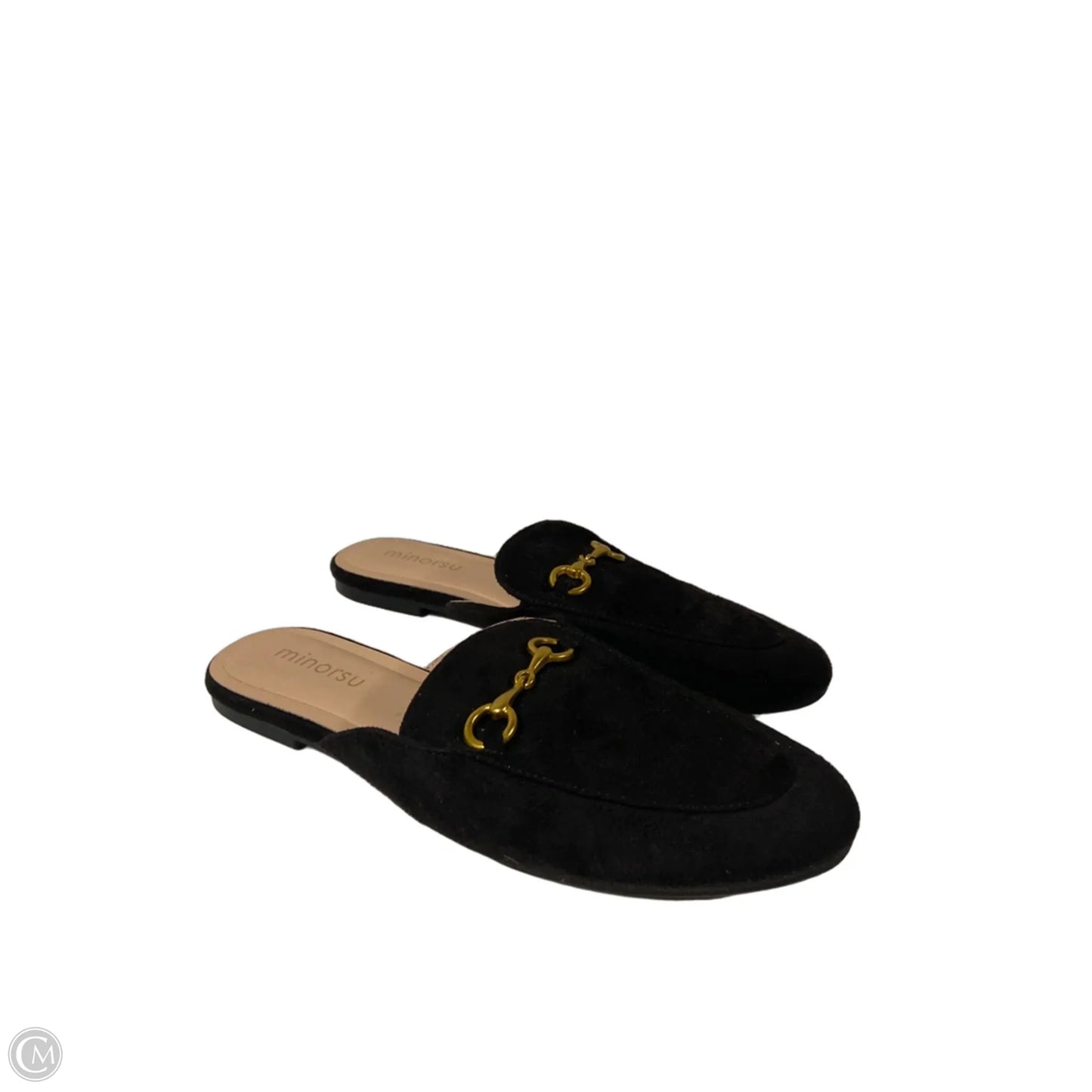 Shoes Flats By Clothes Mentor In Black, Size: 8.5