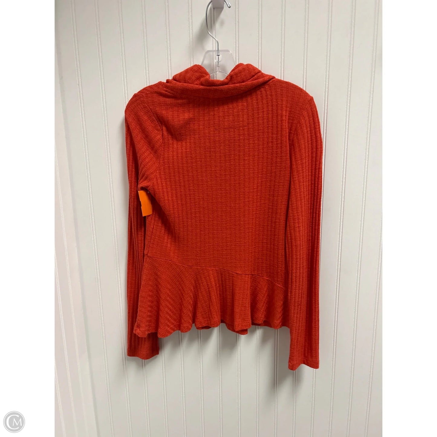 Top Long Sleeve By Maeve In Red, Size: S