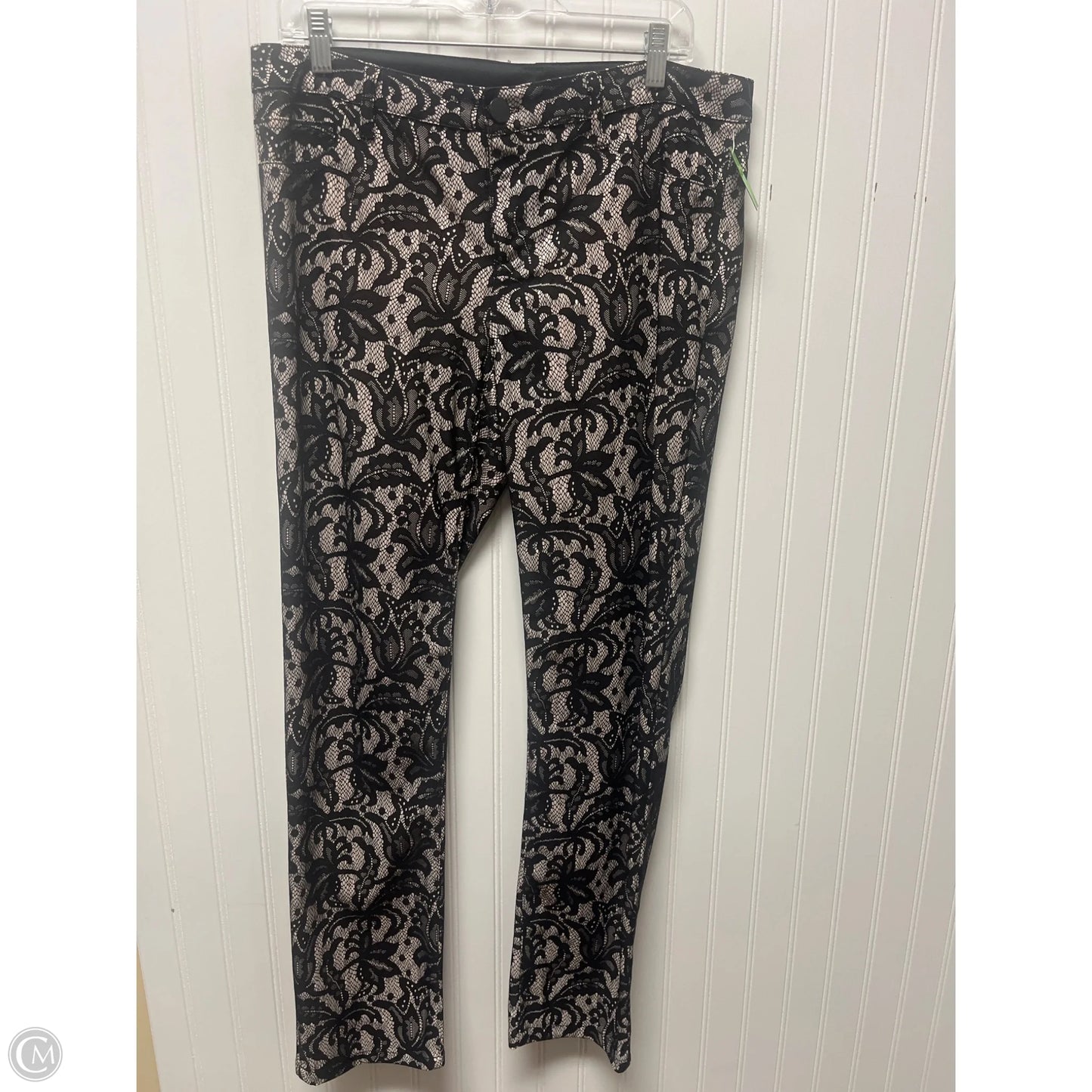 Pants Dress By International Concepts In Black & Cream, Size: 14