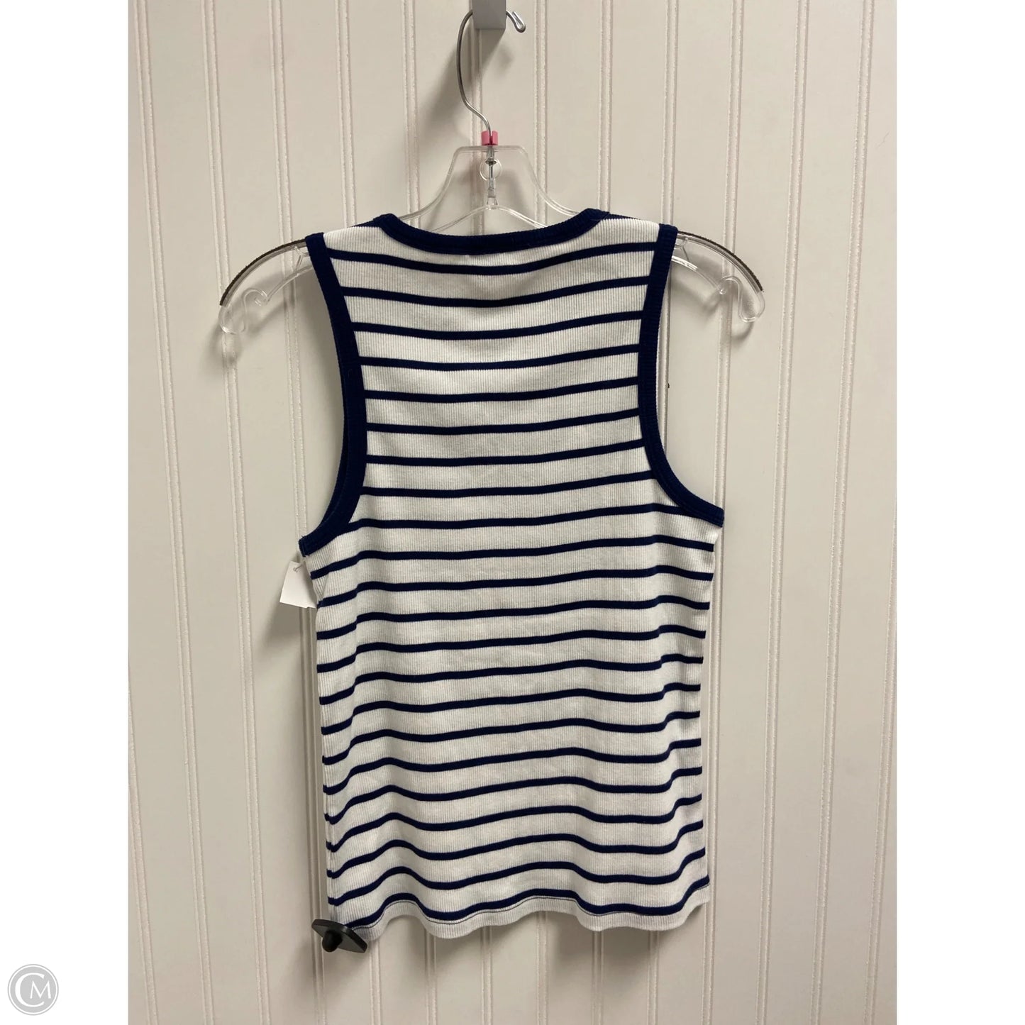 Top Sleeveless By J. Crew In Striped Pattern, Size: L