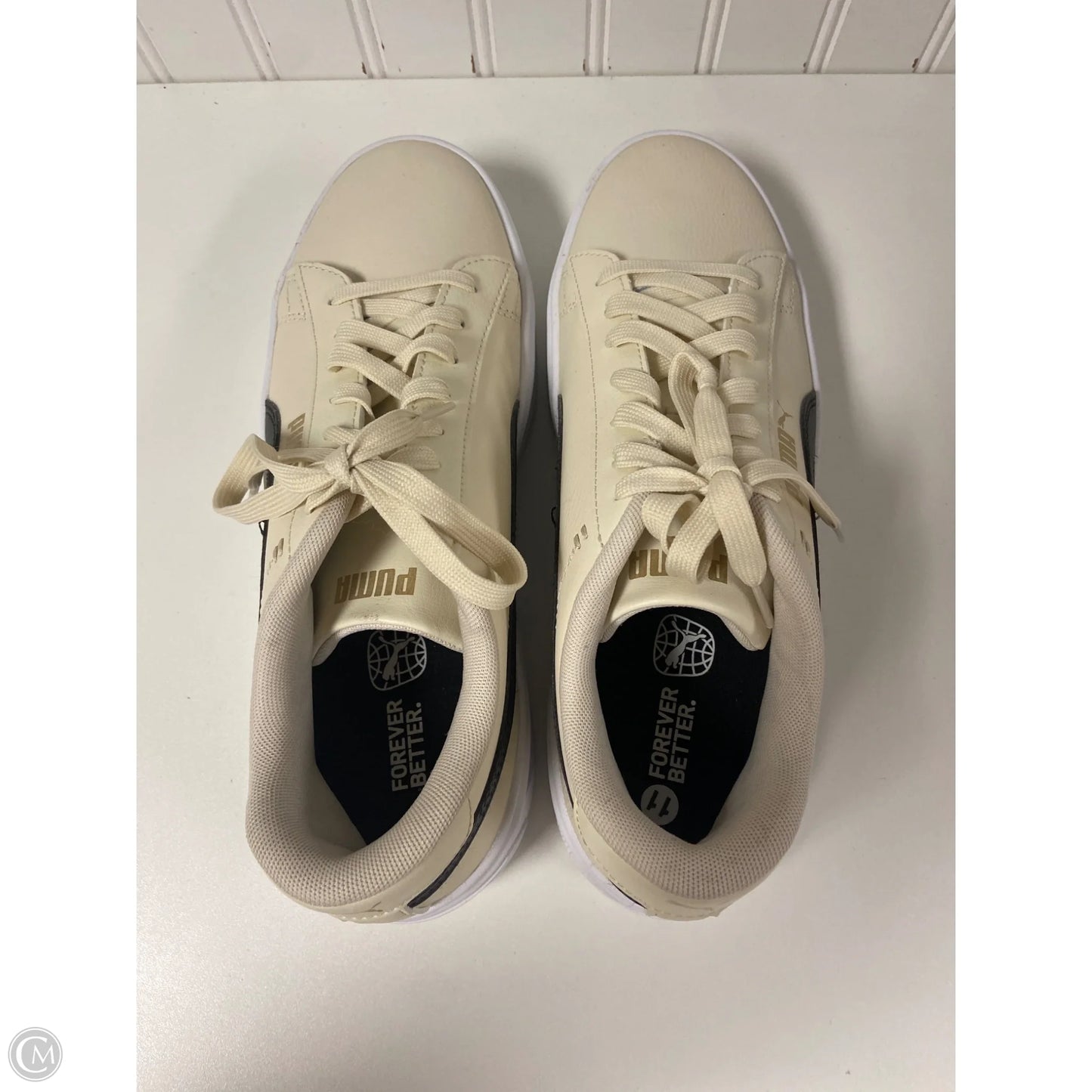 Shoes Sneakers By Puma In Beige, Size: 11