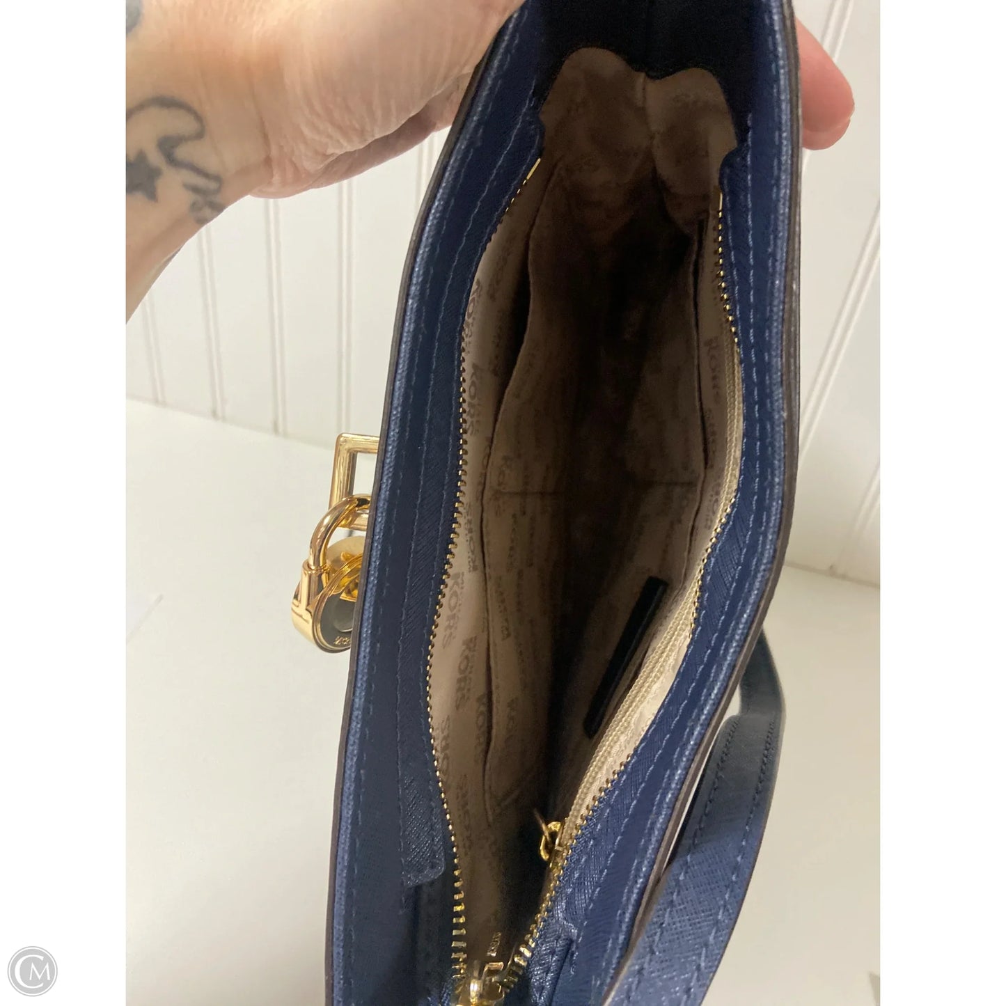 Handbag Designer By Michael Kors, Size: Medium