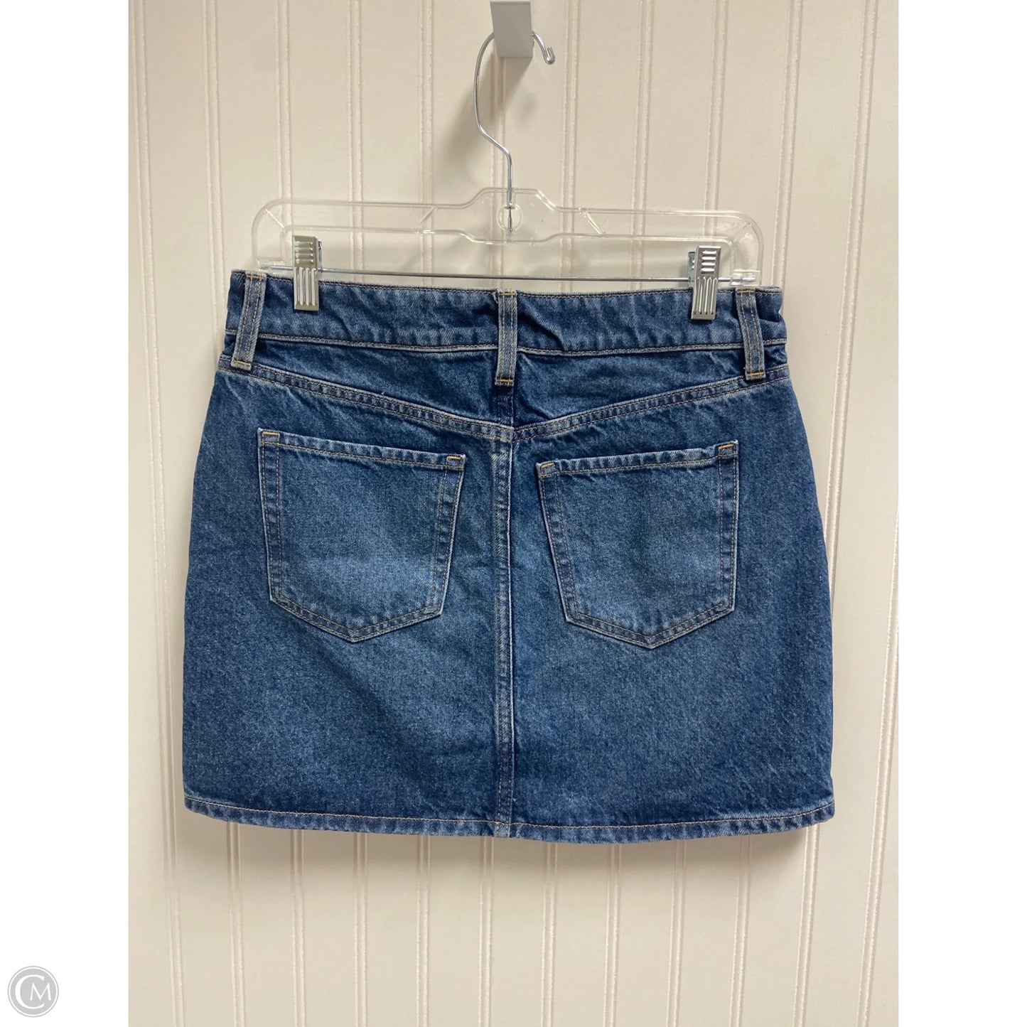 Skirt Midi By Old Navy In Blue Denim, Size: 2