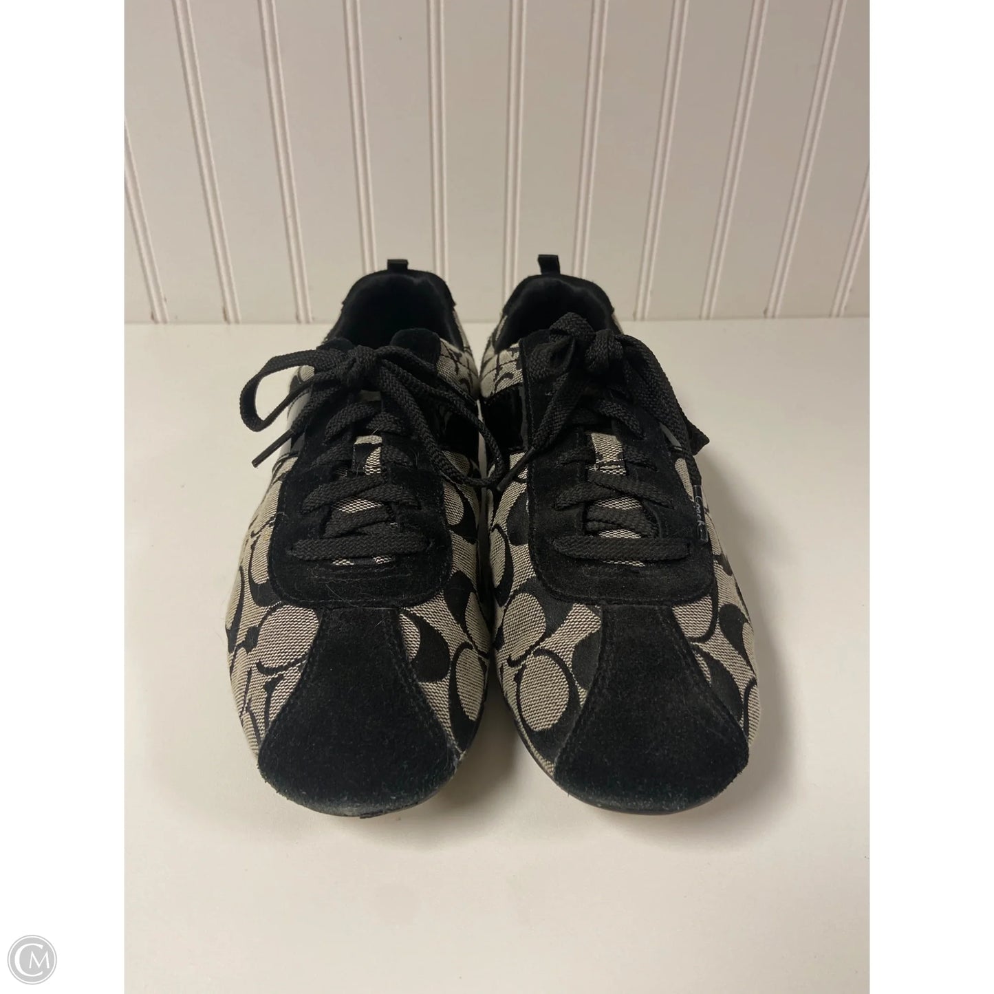 Shoes Designer By Coach In Black, Size: 9
