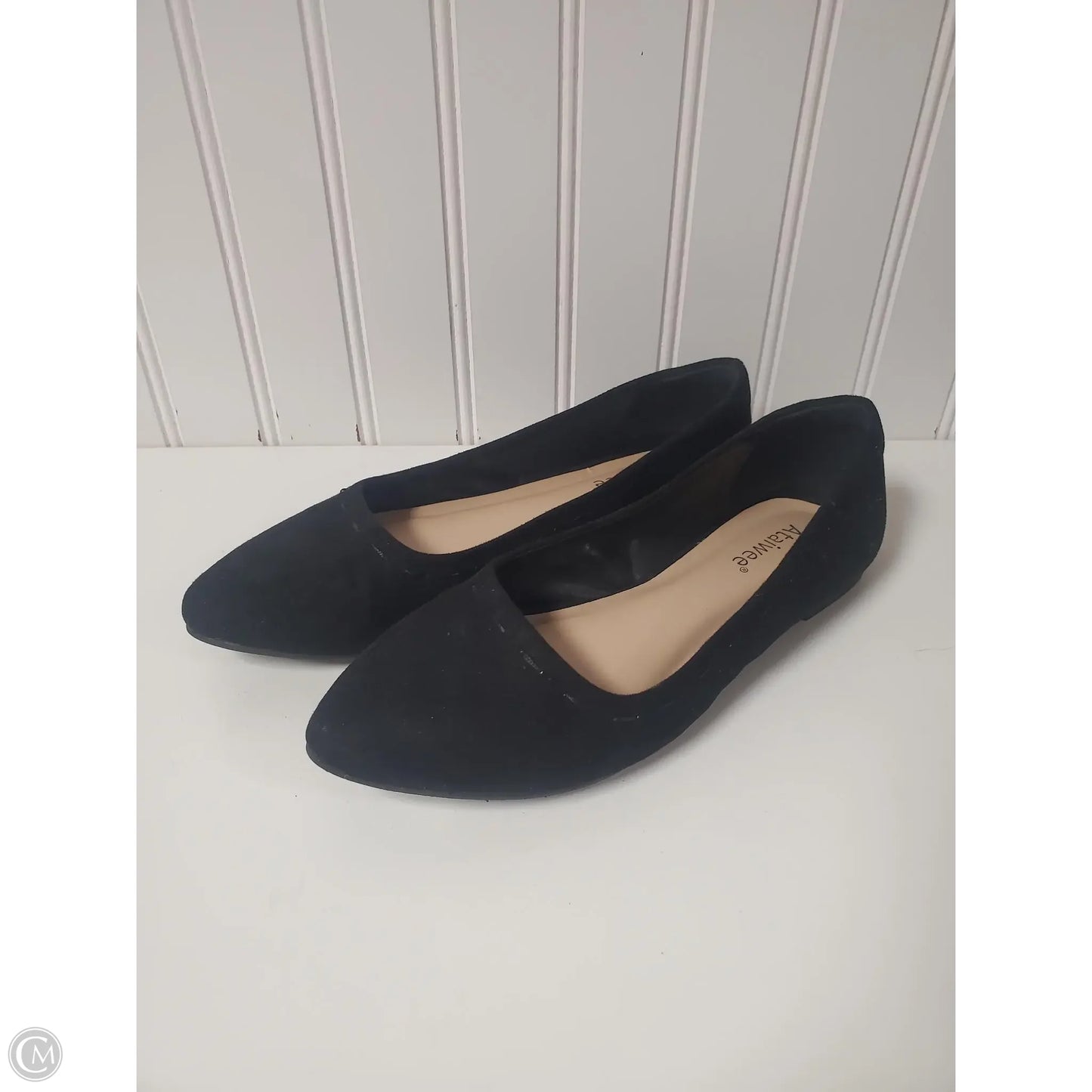 Shoes Flats By Clothes Mentor In Black, Size: 6