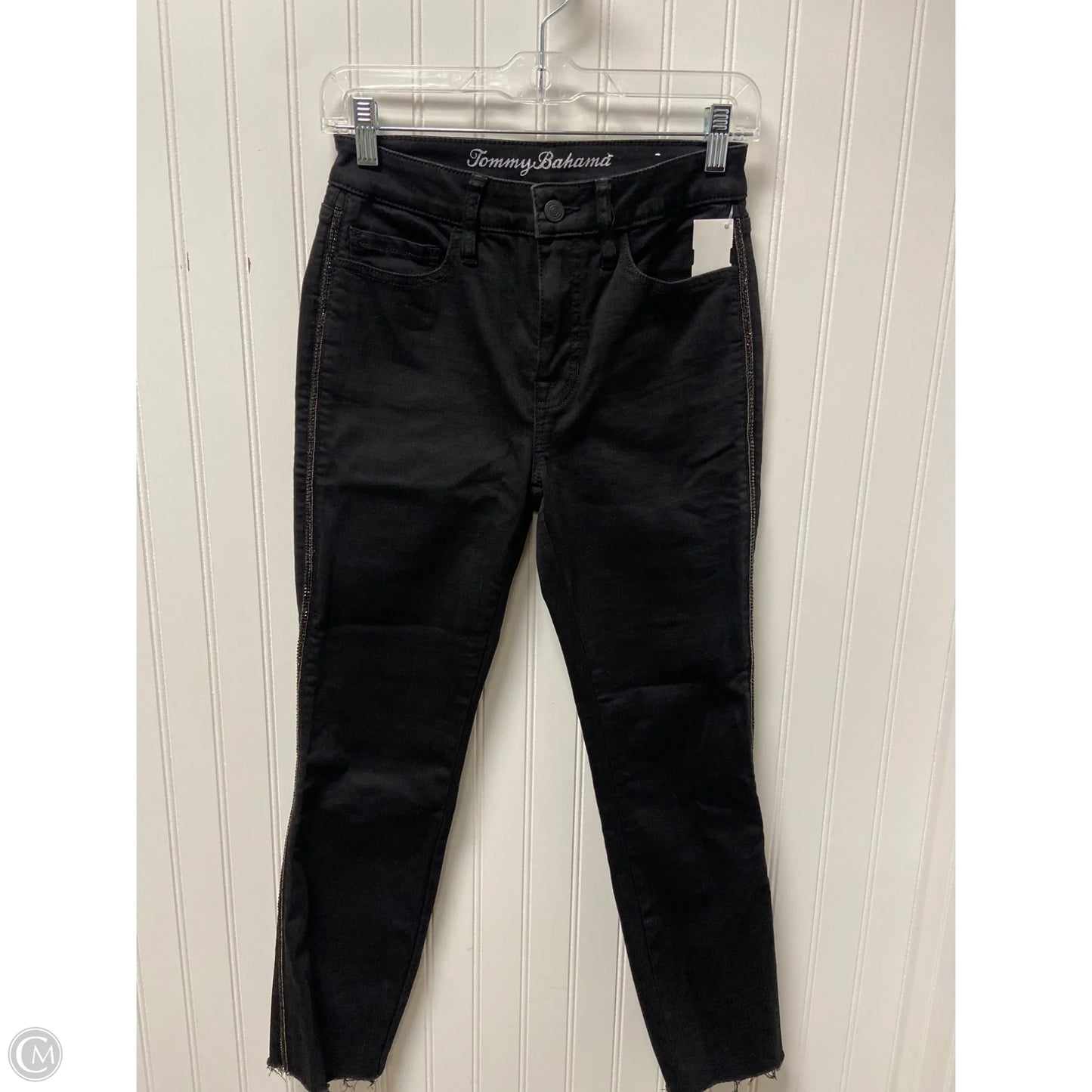 Jeans Skinny By Tommy Bahama In Black, Size: 2