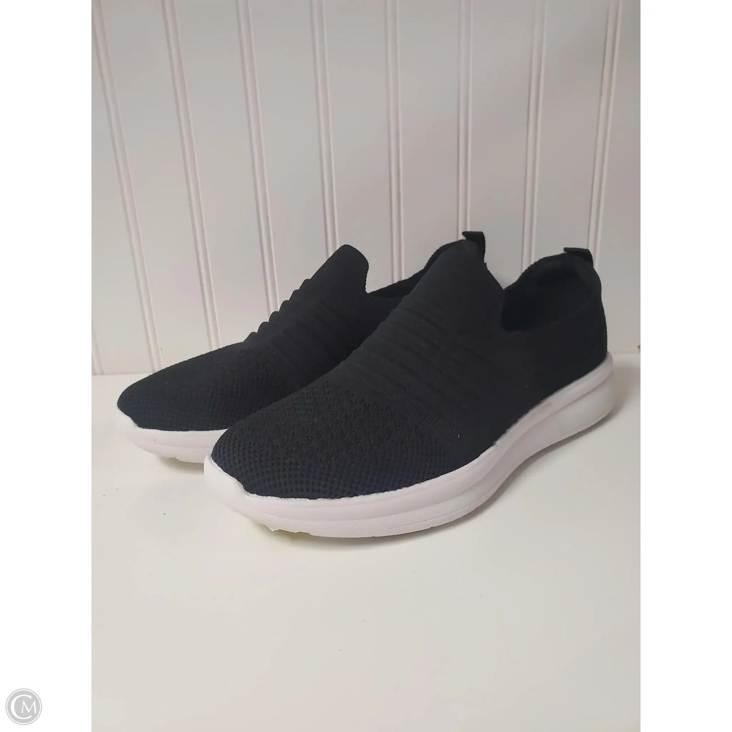 Shoes Sneakers By Clarks In Black, Size: 9