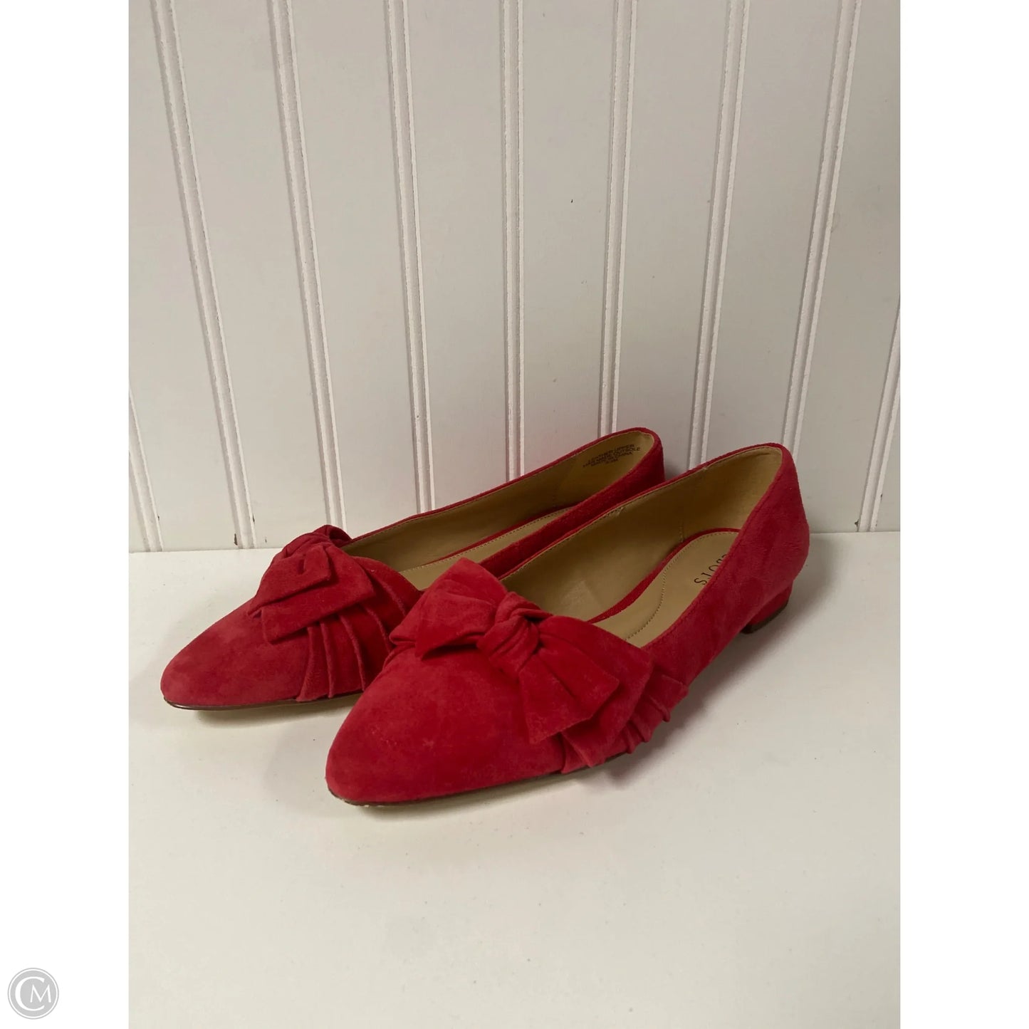 Shoes Flats By Talbots In Red, Size: 6.5