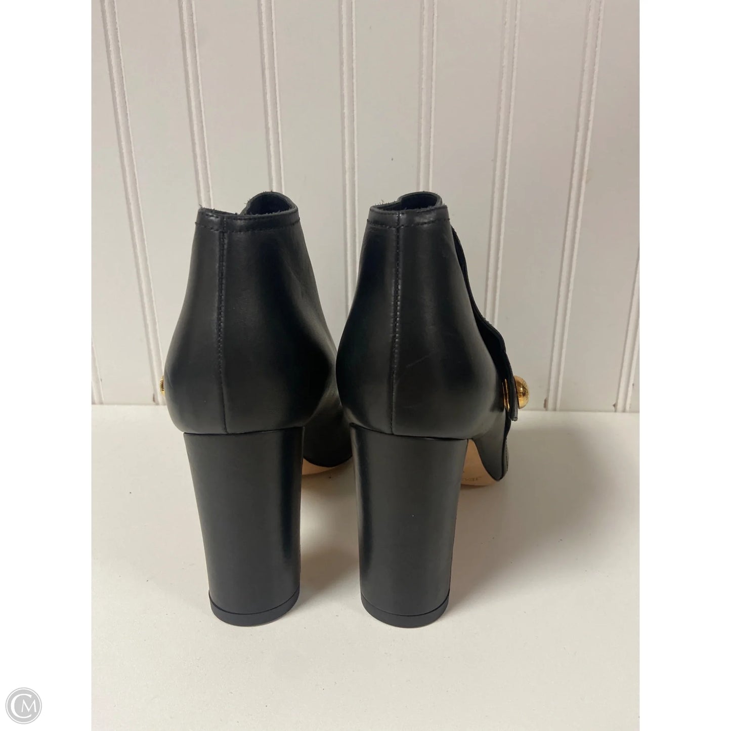 Boots Luxury Designer By Jimmy Choo In Black, Size: 7