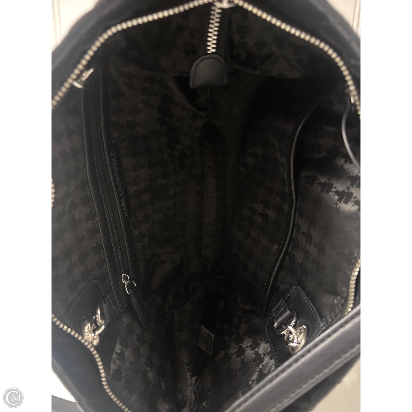 Handbag Designer By Karl Lagerfeld, Size: Medium