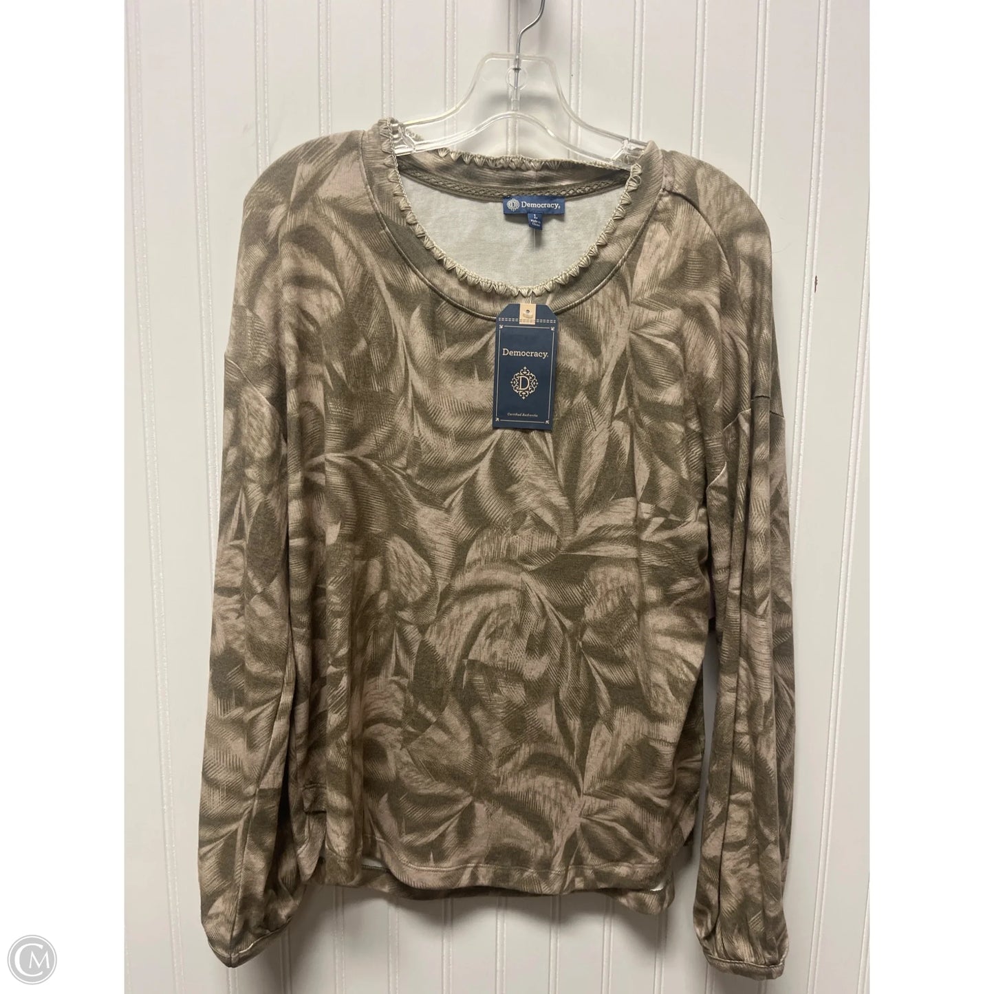 Sweater By Democracy In Green, Size: L