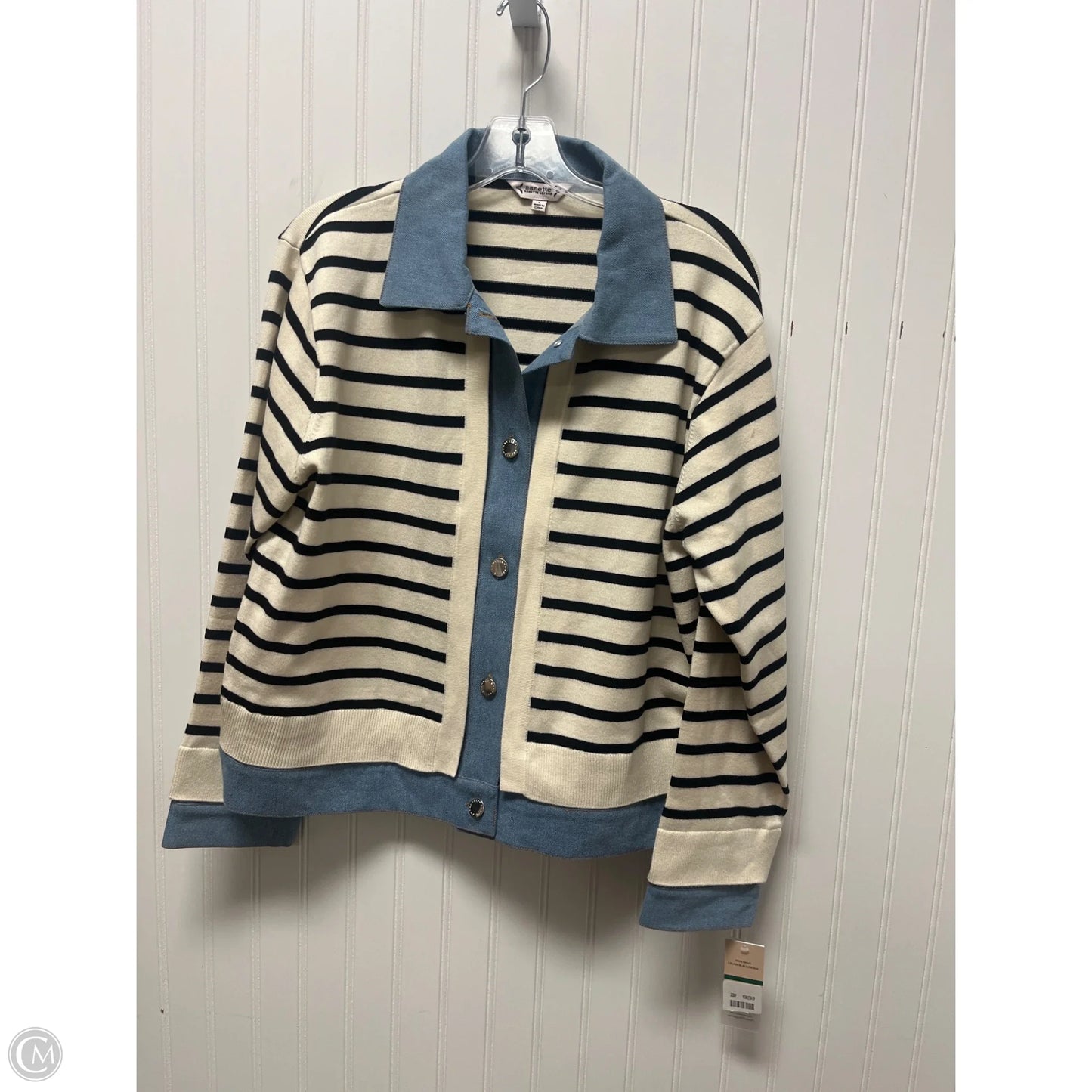 Jacket Other By Nanette By Nanette Lepore In Striped Pattern, Size: L