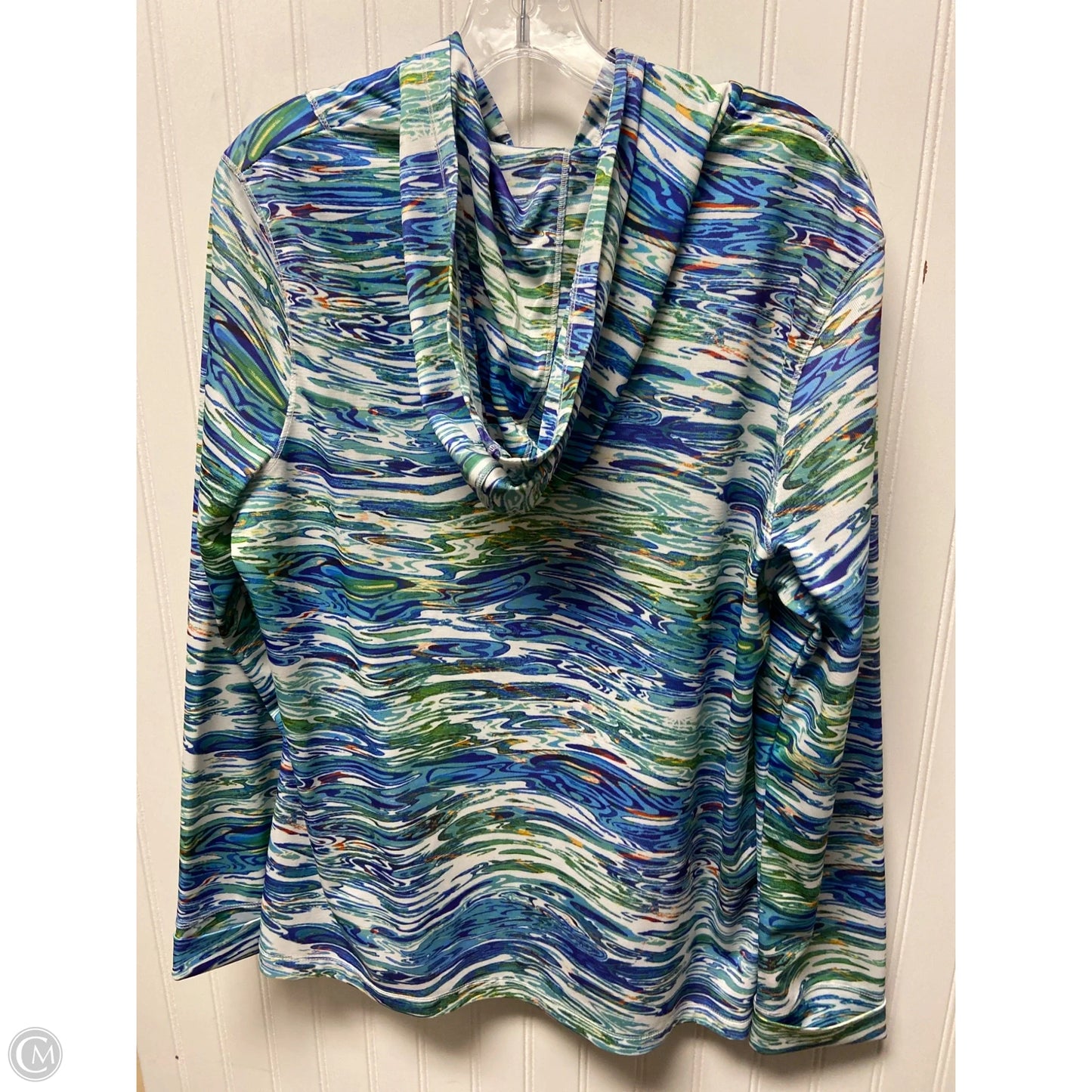 Athletic Jacket By Reel Legends In Multi-colored, Size: Xl