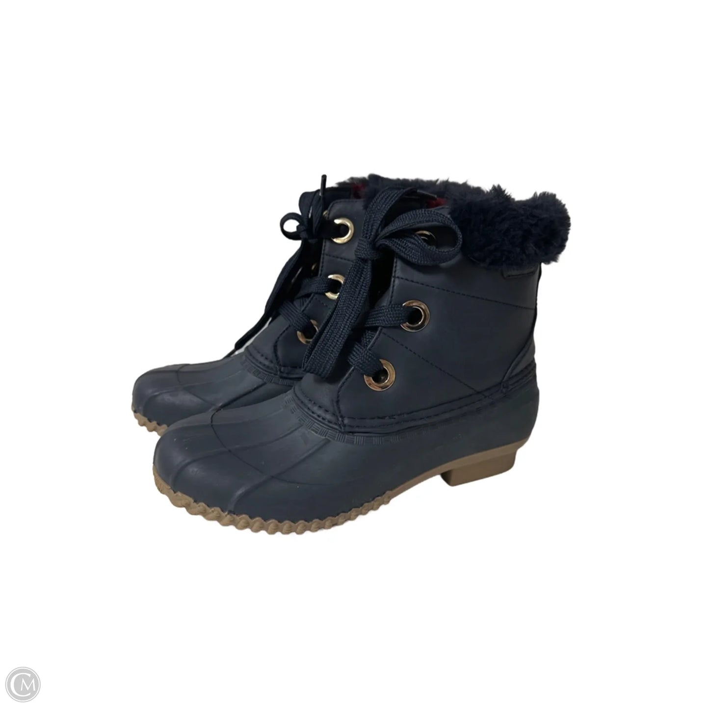 Boots Ankle Flats By Tommy Hilfiger In Blue, Size: 7