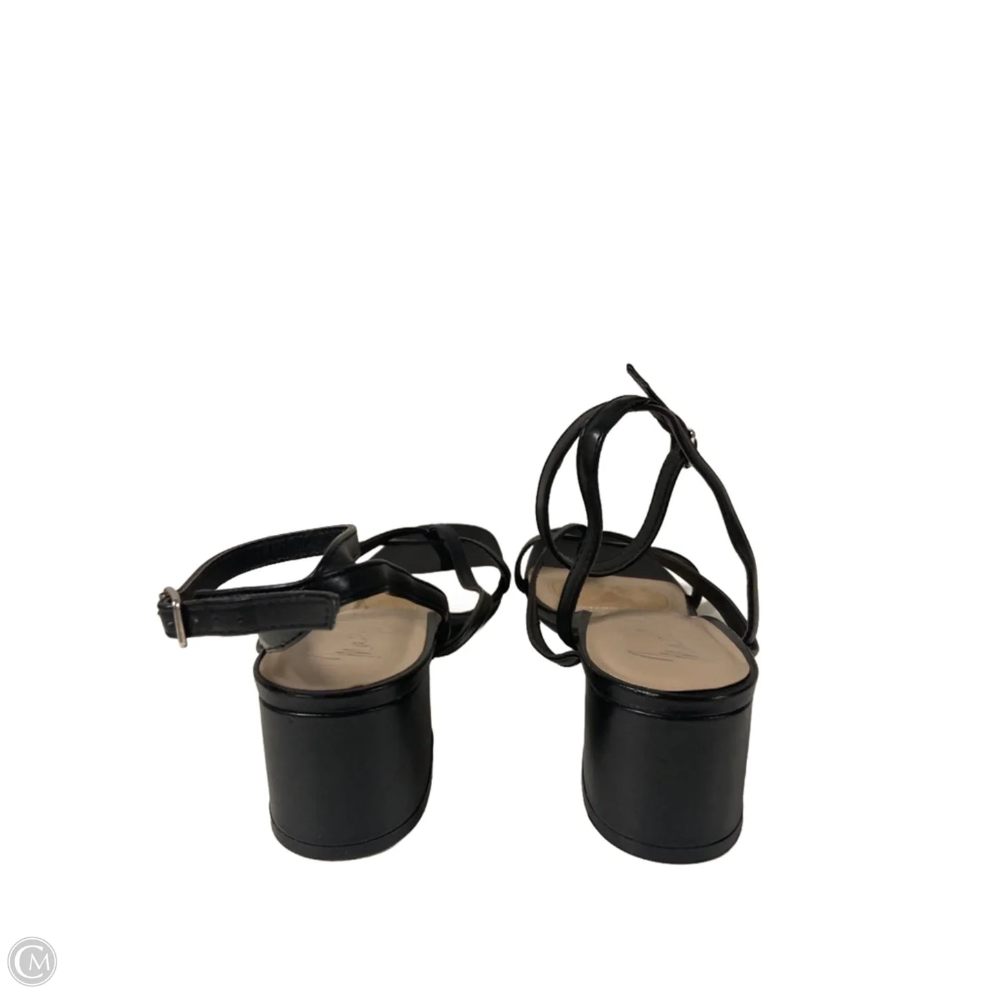 Shoes Heels Block By Clothes Mentor In Black, Size: 8