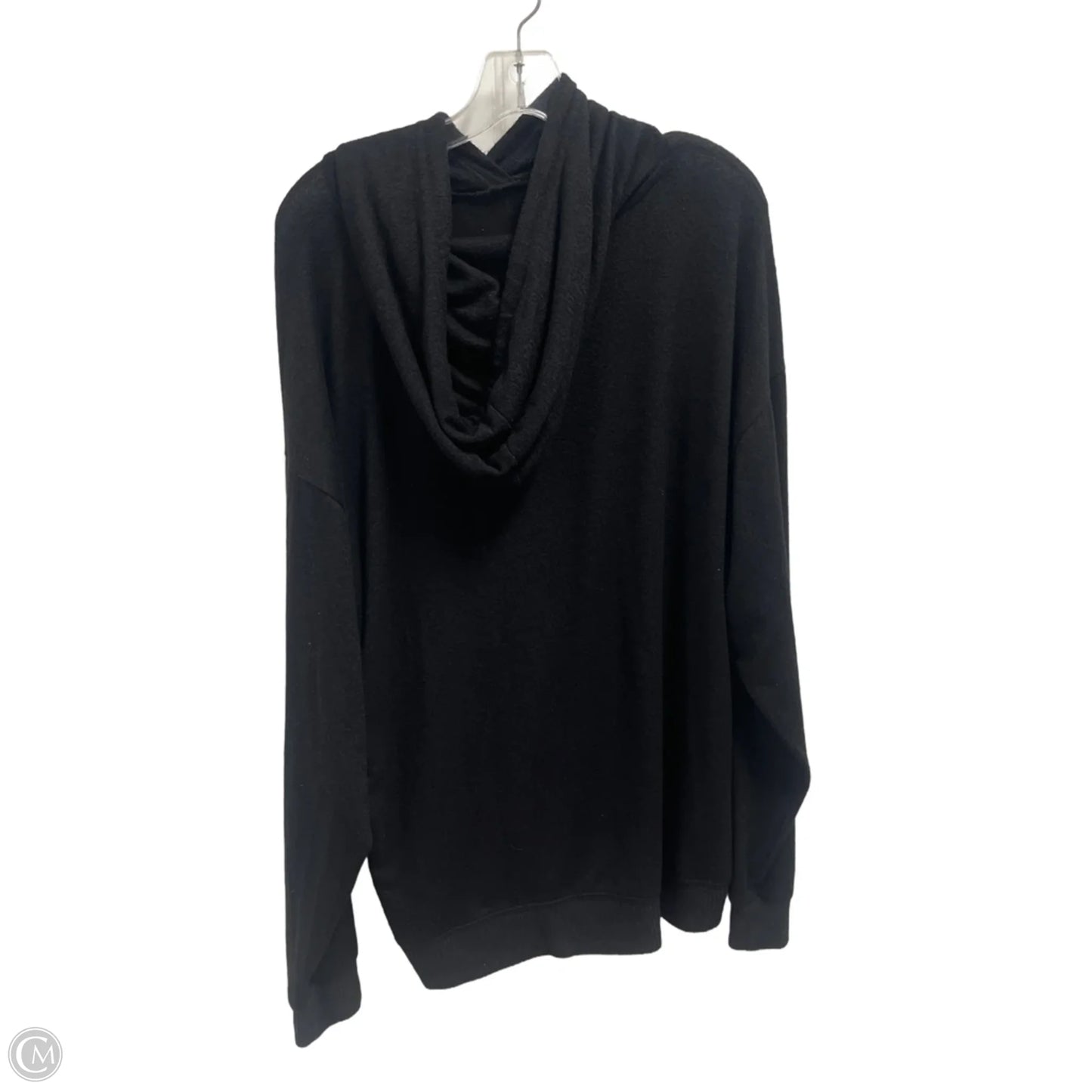 Sweatshirt Hoodie By Lucky Brand In Black, Size: L