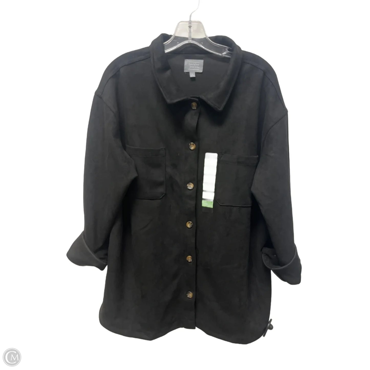 Jacket Other By Clothes Mentor In Black, Size: L