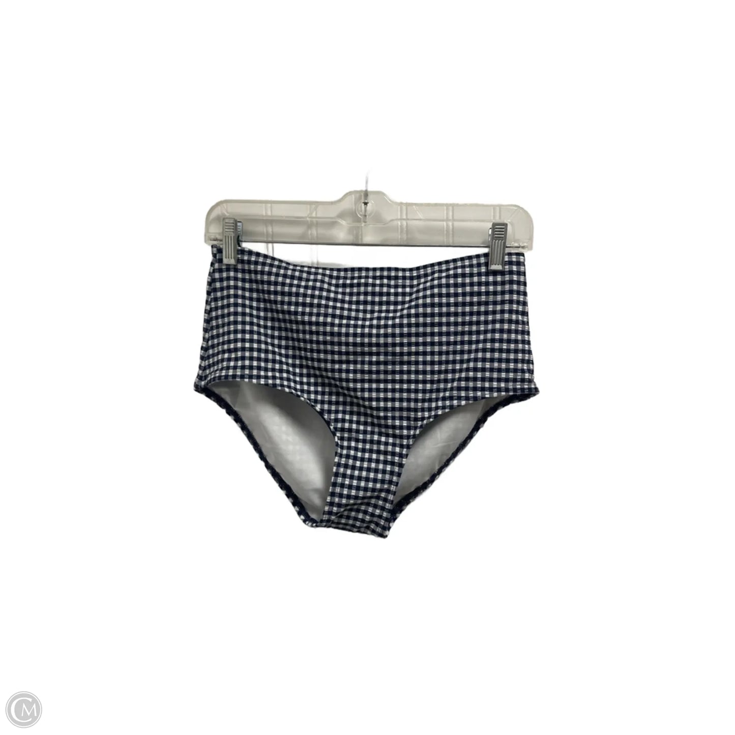 Swimsuit Bottom By Loft In Striped Pattern, Size: M