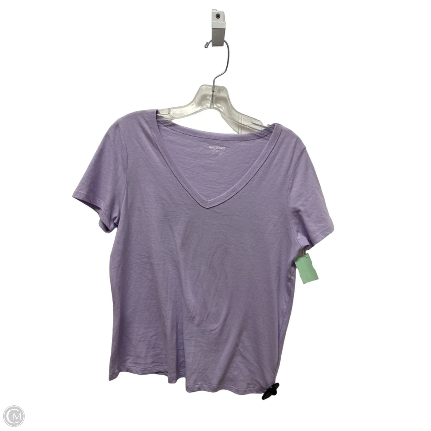 Top Short Sleeve By Old Navy In Purple, Size: Xs
