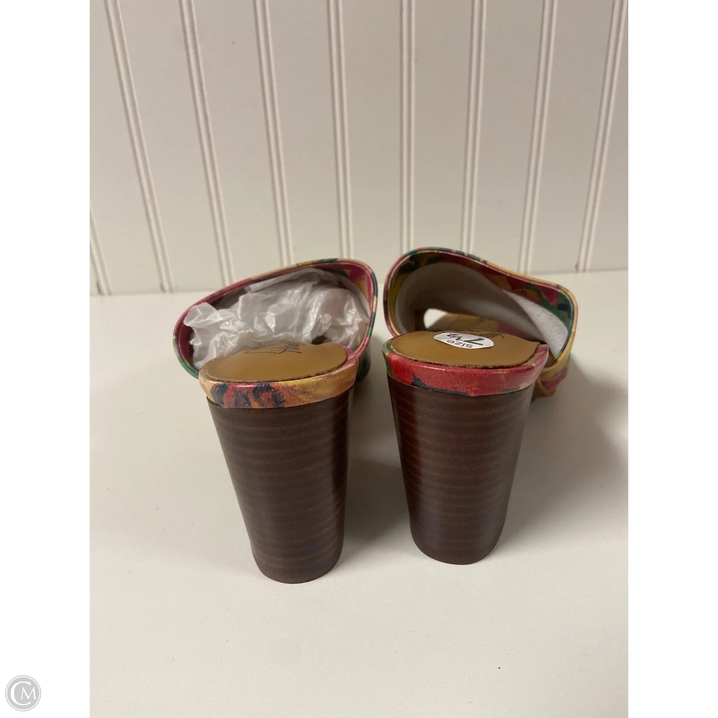 Sandals Designer By Patricia Nash In Brown, Size: 7.5
