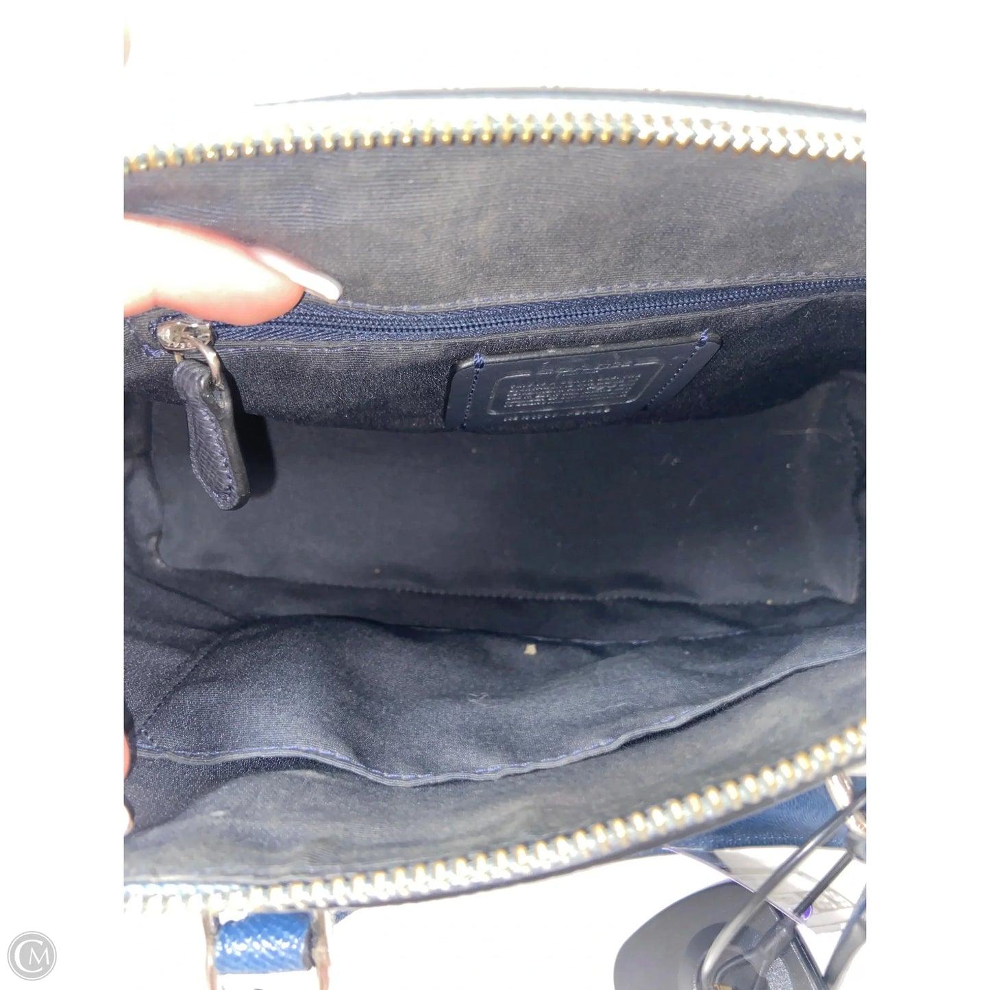 Handbag Designer By Coach, Size: Medium