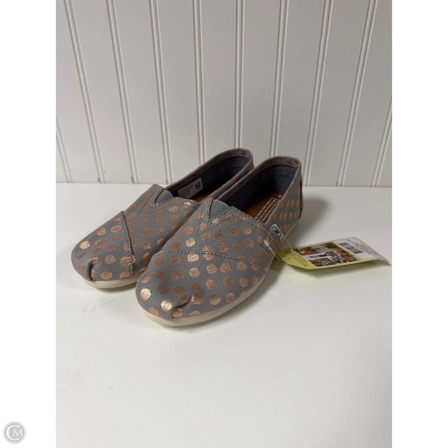 Shoes Flats By Toms In Polkadot Pattern, Size: 6