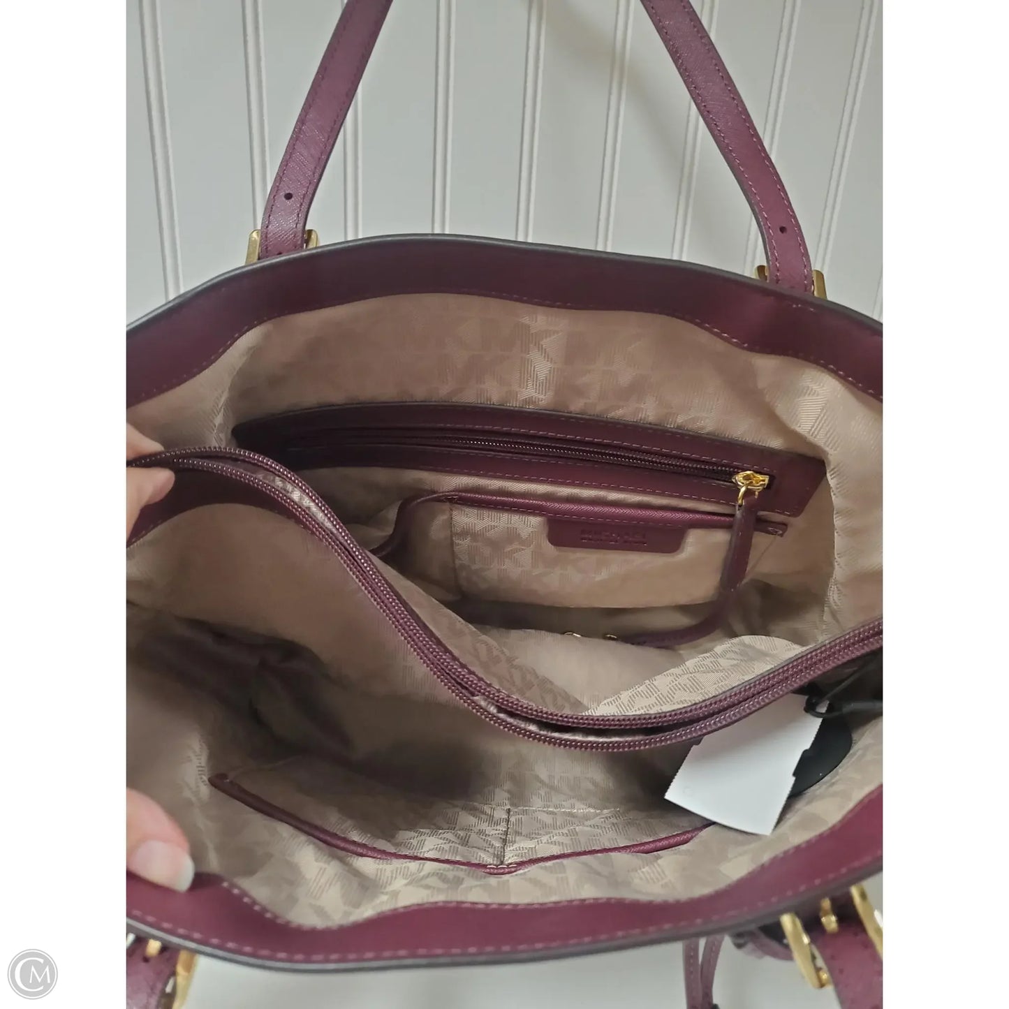 Tote Designer By Michael Kors, Size: Large