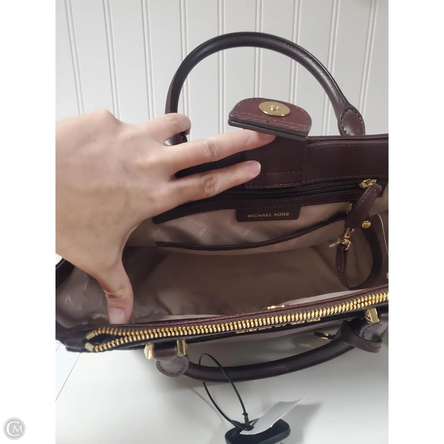 Handbag Designer By Michael Kors, Size: Large