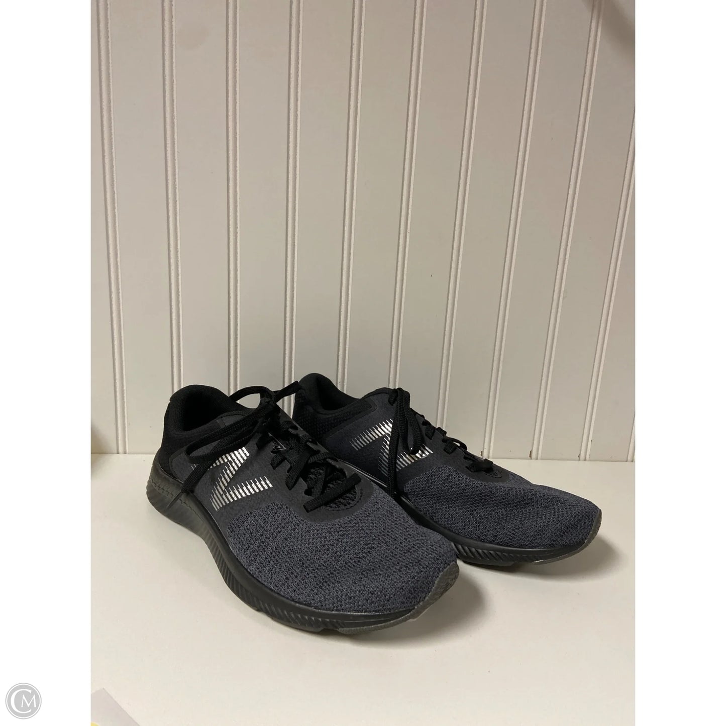 Shoes Athletic By New Balance In Black & Grey, Size: 8.5