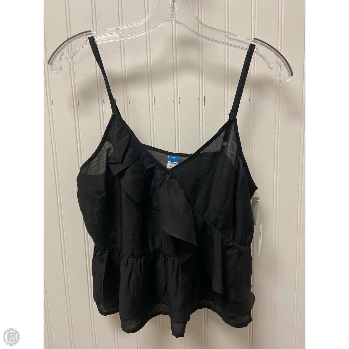 Top Sleeveless By Old Navy In Black, Size: Xs