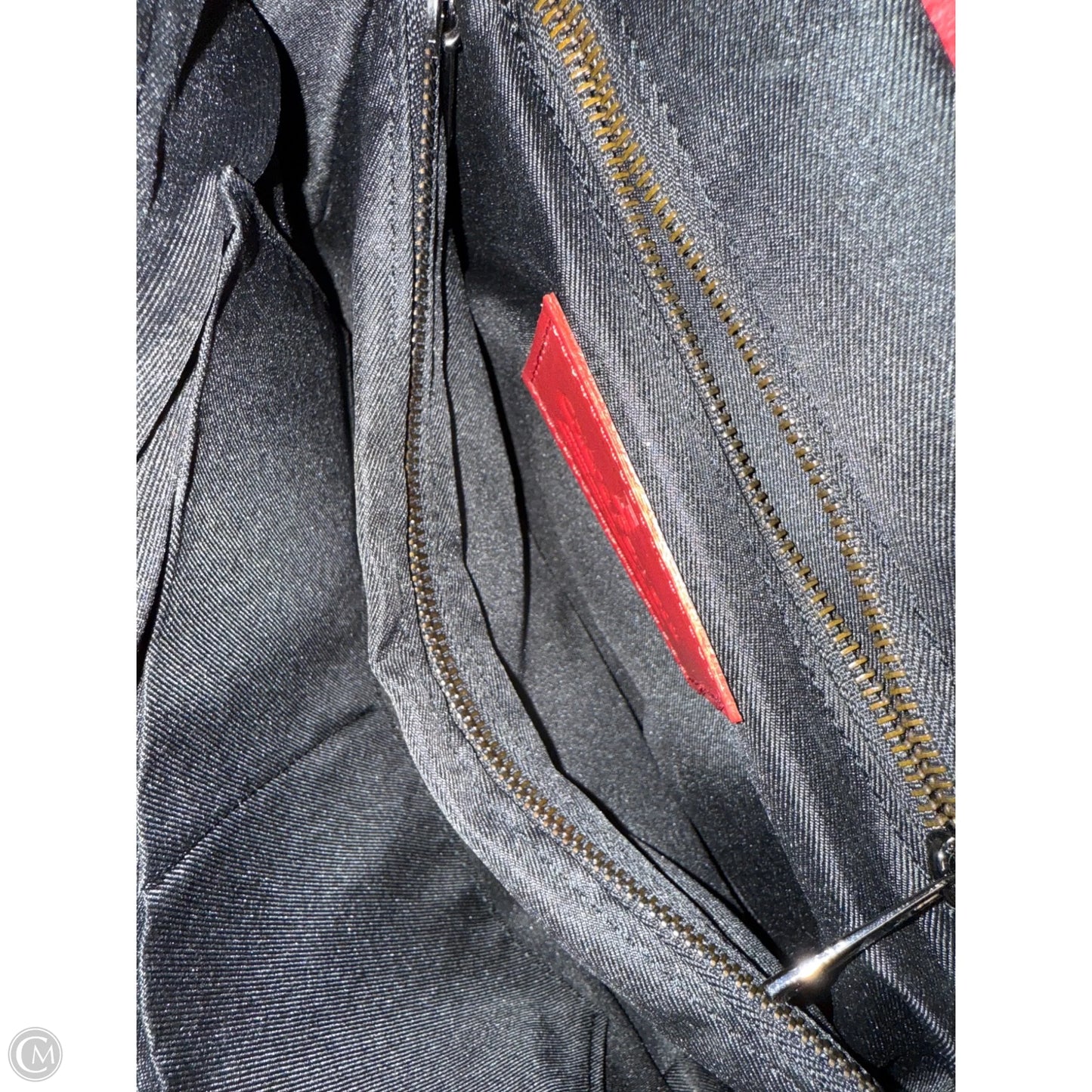 Handbag Leather By Cmc, Size: Large