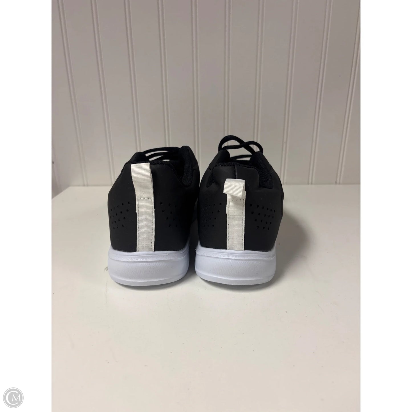 Shoes Athletic By Cme In Black & White, Size: 7