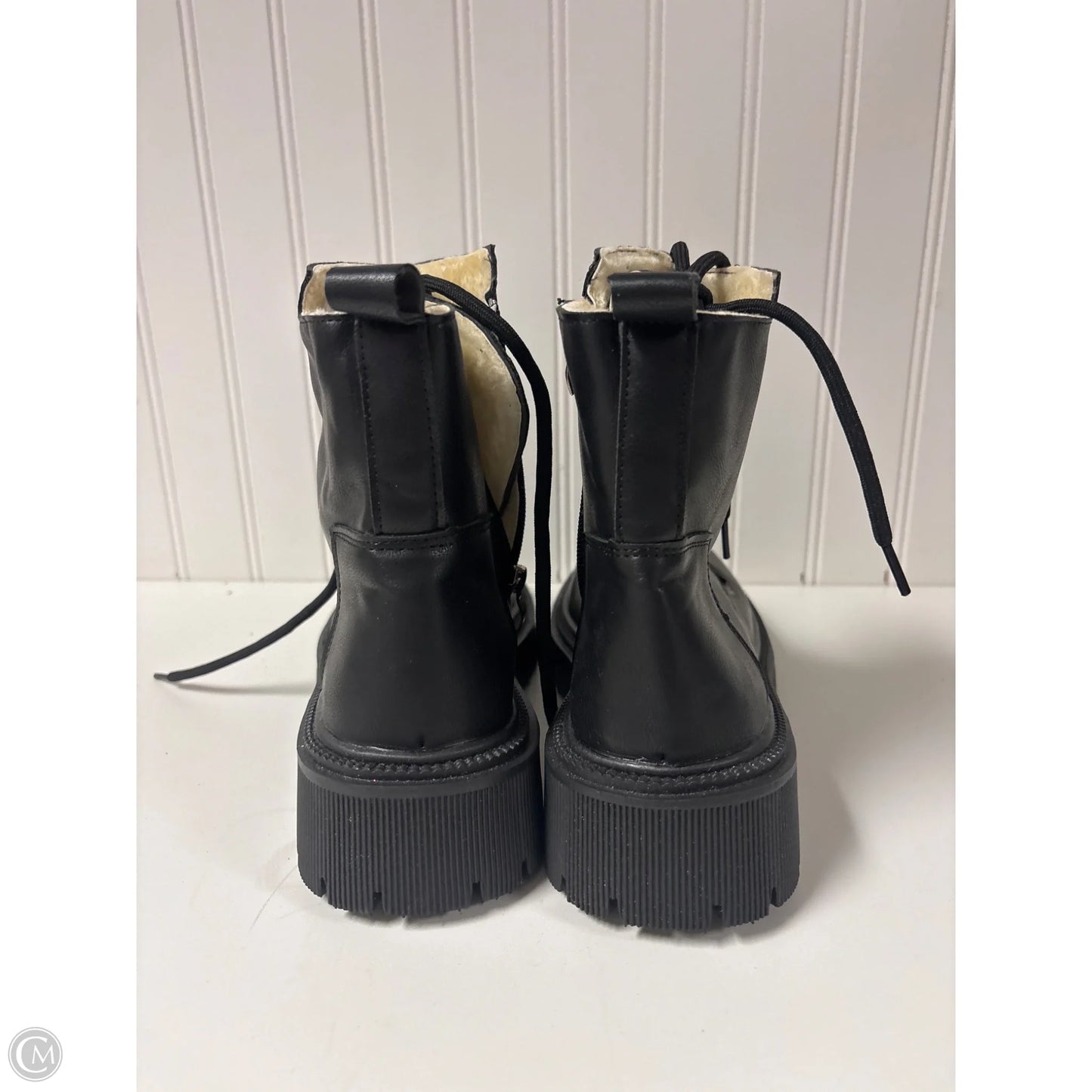 Boots Ankle Heels By Cme In Black, Size: 7