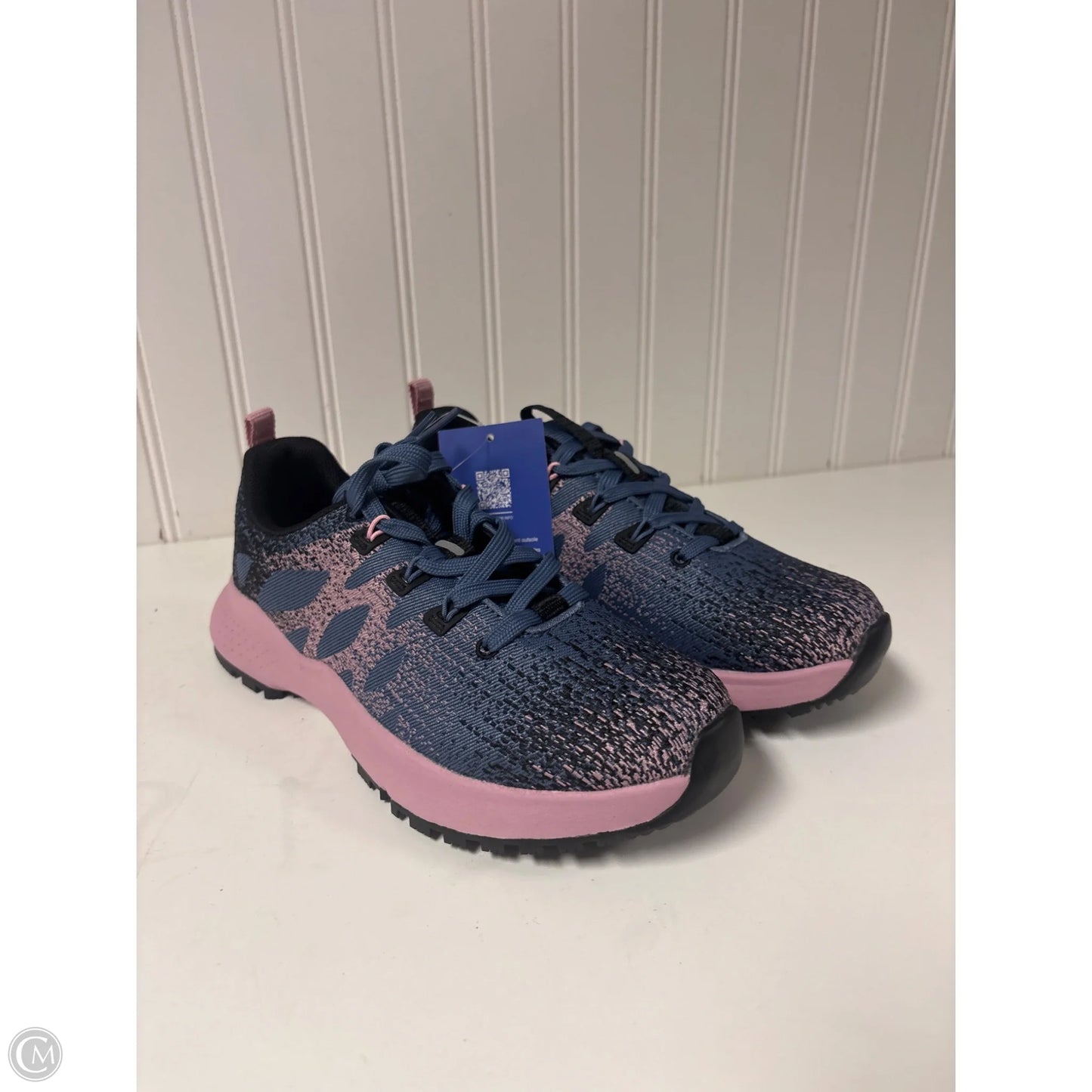 Shoes Athletic By Clothes Mentor In Blue & Purple, Size: 5.5