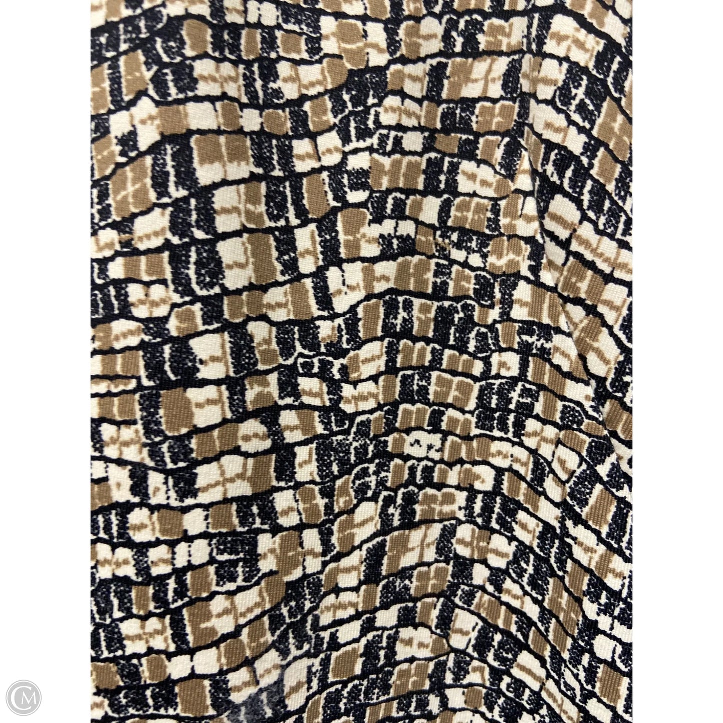 Dress Casual Short By J Mclaughlin In Black & Brown, Size: Xl