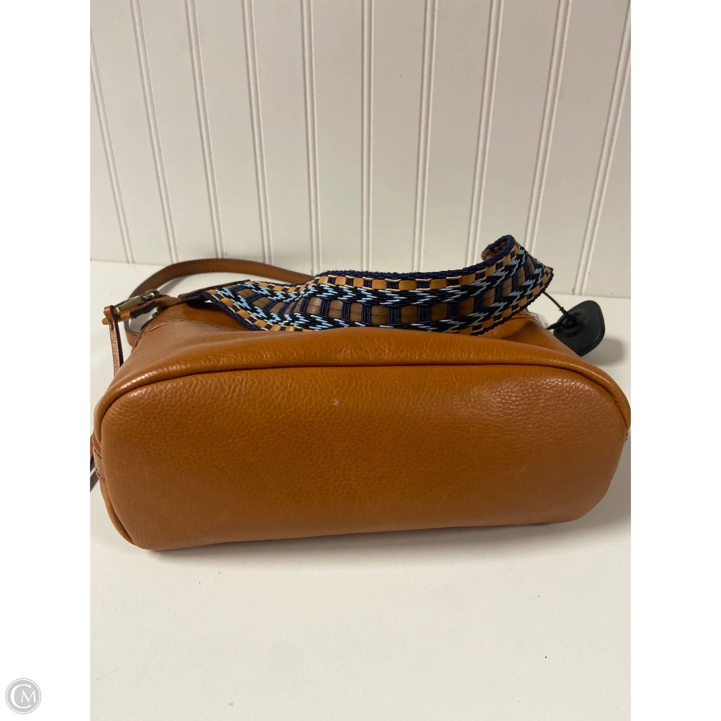 Handbag Leather By Hobo Intl, Size: Medium