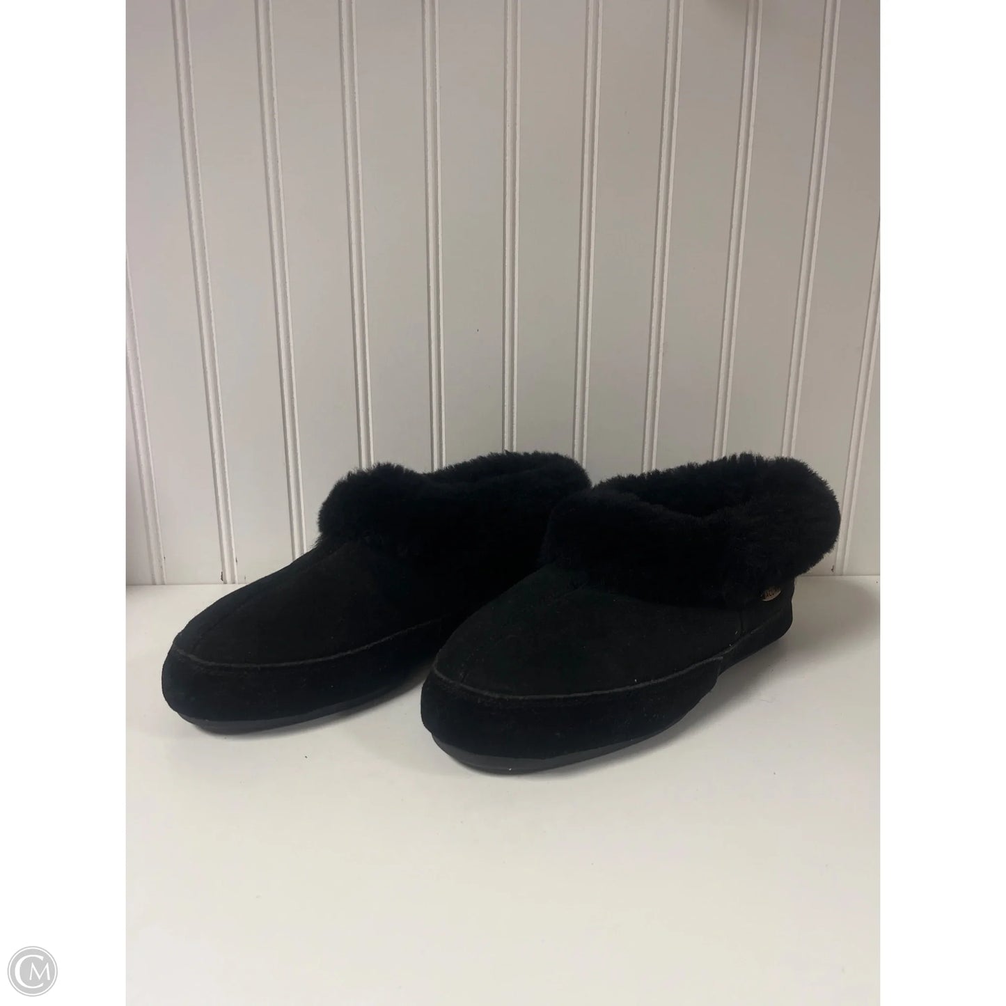 Boots Ankle Flats By Acorn In Black, Size: 8