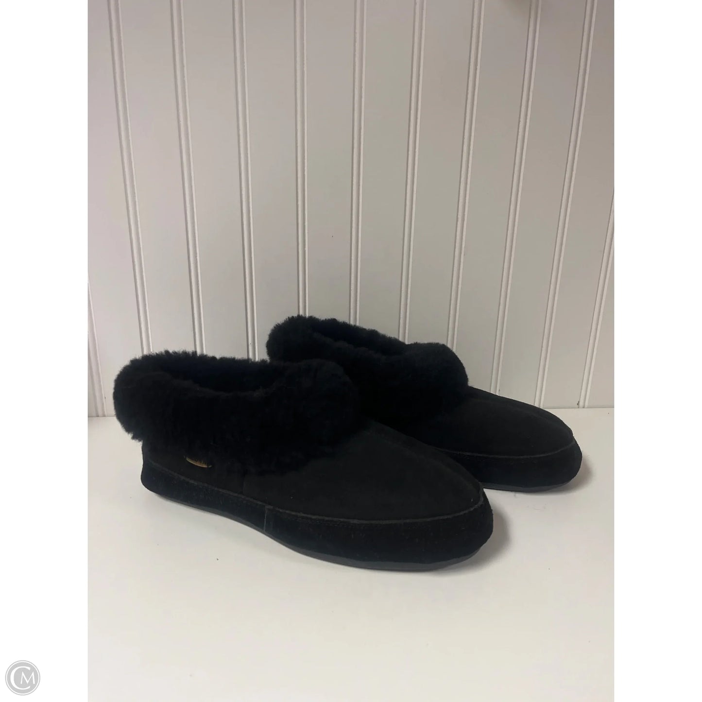 Boots Ankle Flats By Acorn In Black, Size: 8