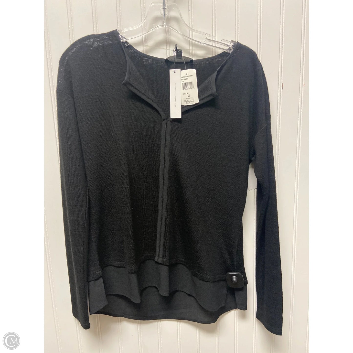 Top Long Sleeve By Sanctuary In Black, Size: Xs