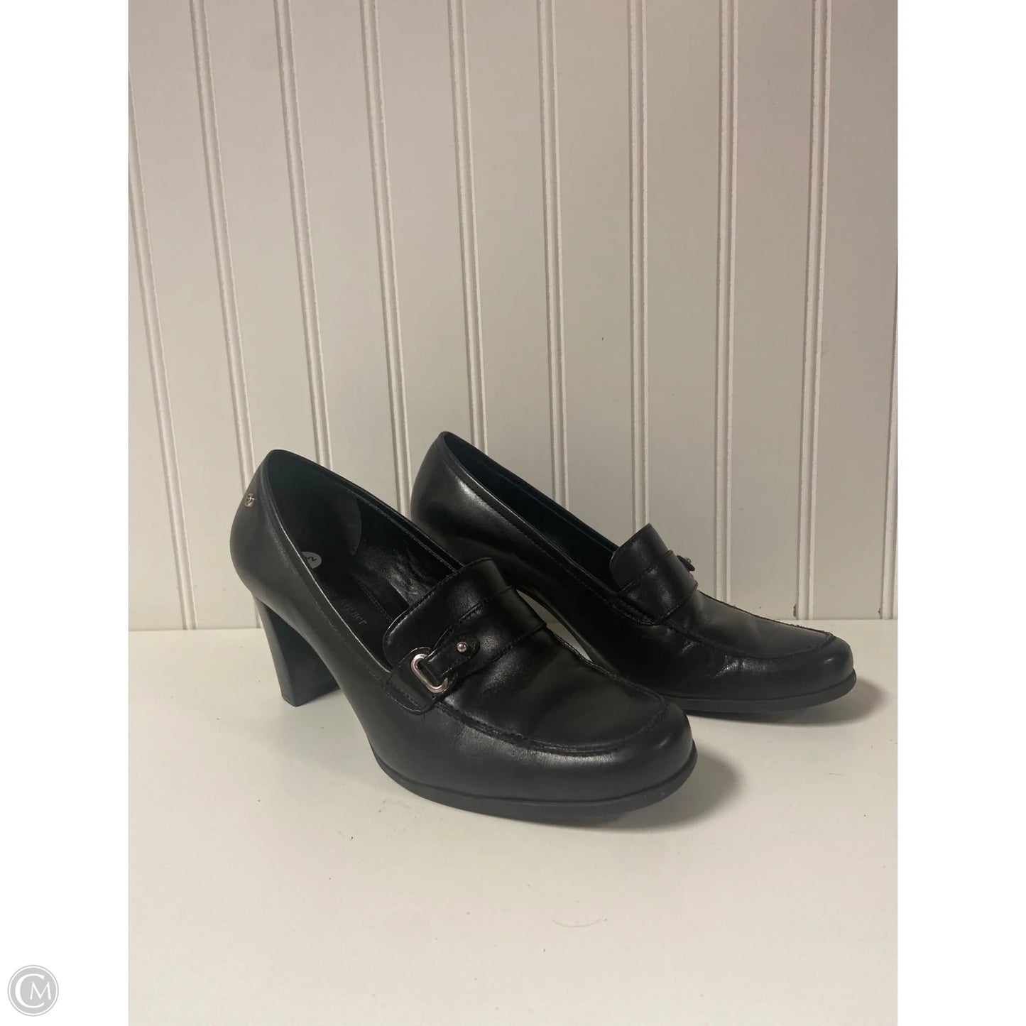 Shoes Heels Block By Etienne Aigner In Black, Size: 7.5