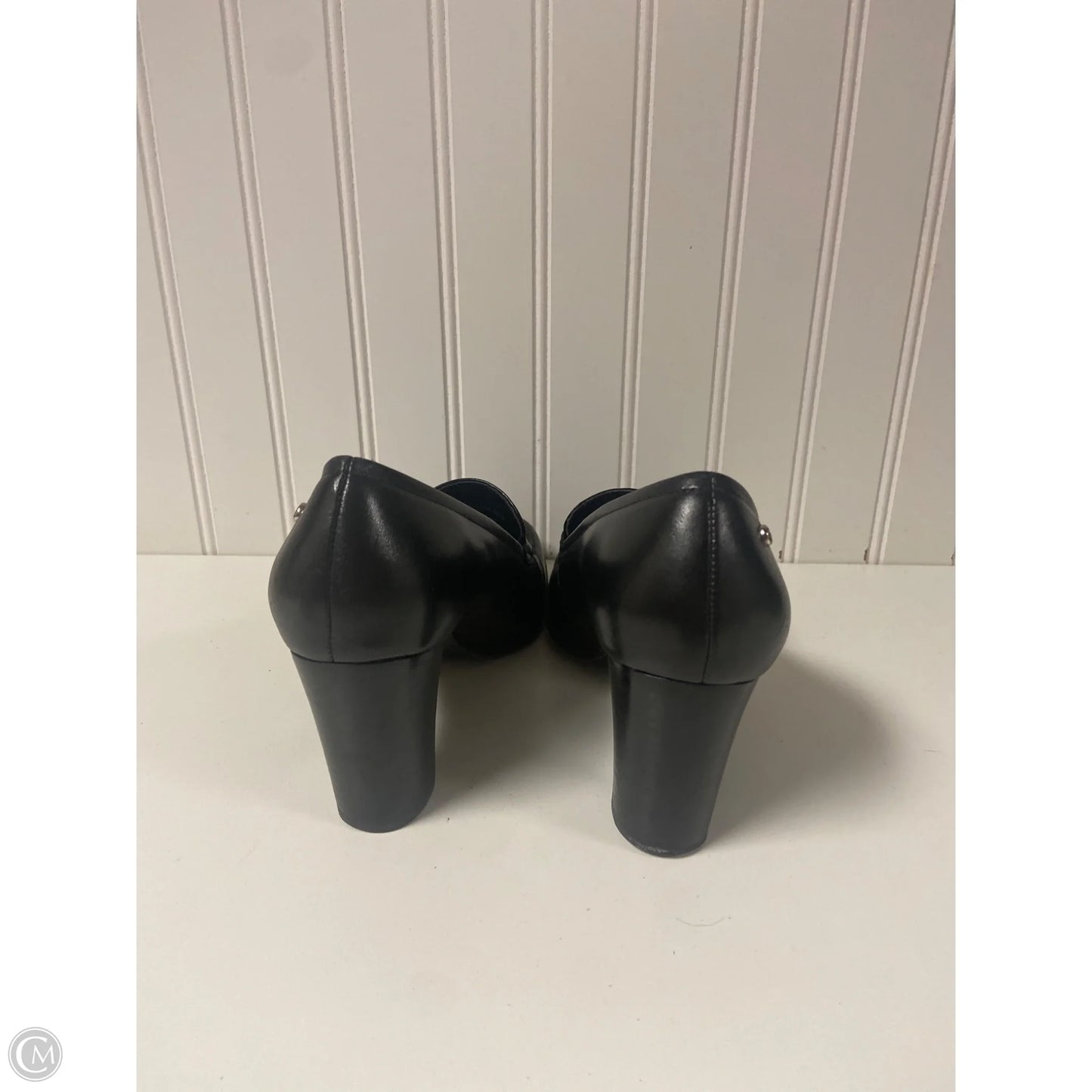 Shoes Heels Block By Etienne Aigner In Black, Size: 7.5