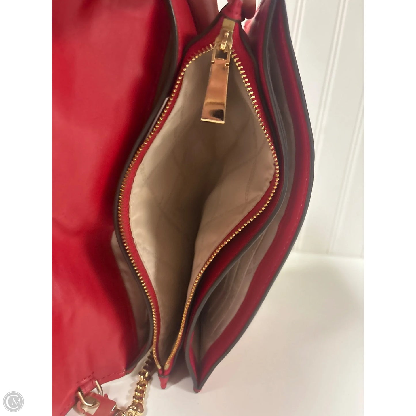 Crossbody Designer By Michael Kors, Size: Large