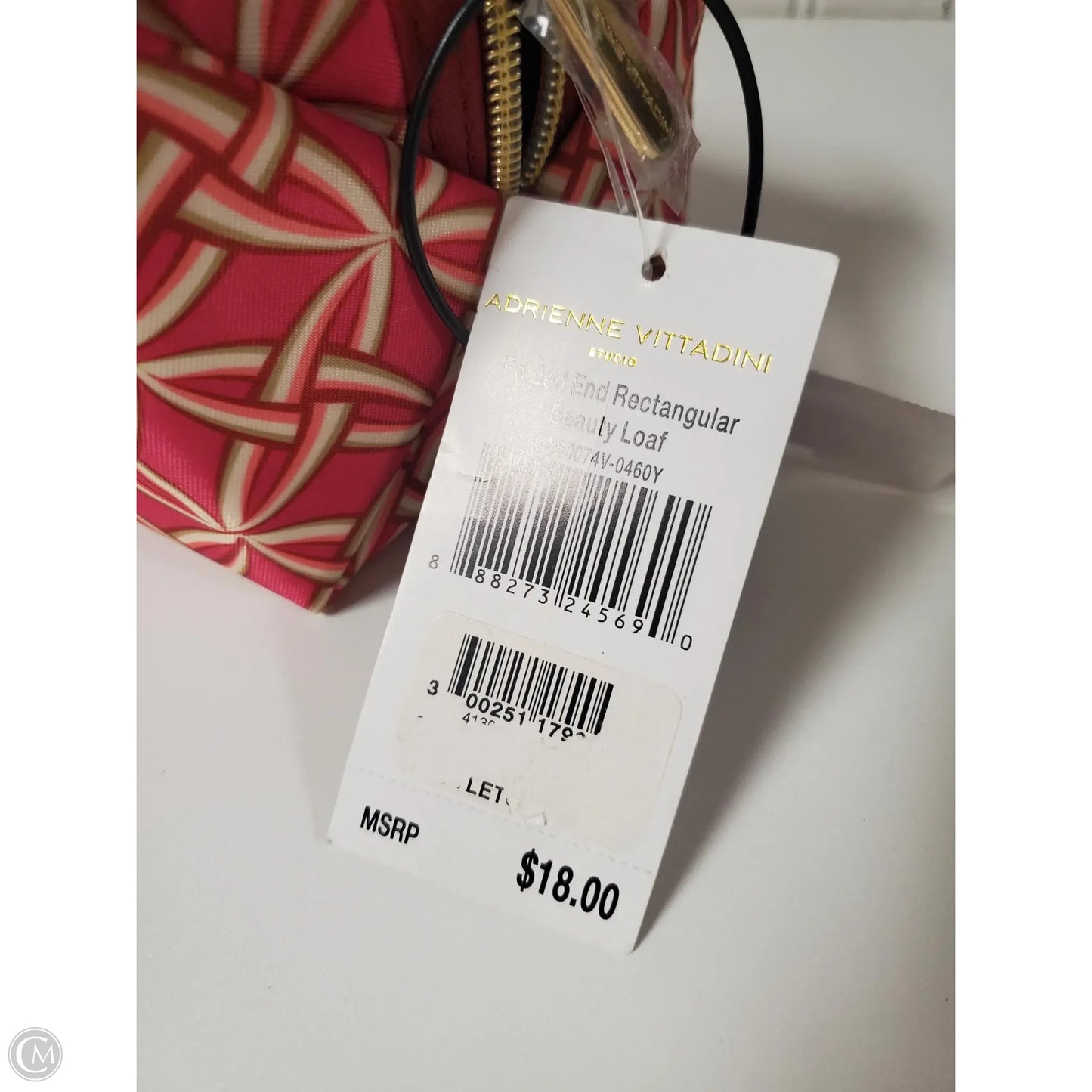 Makeup Bag By Adrienne Vittadini, Size: Small