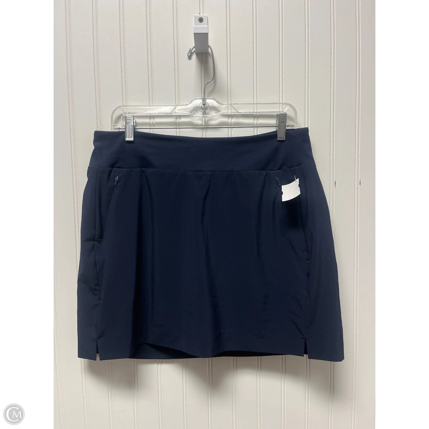 Athletic Skort By Athleta In Navy, Size: L