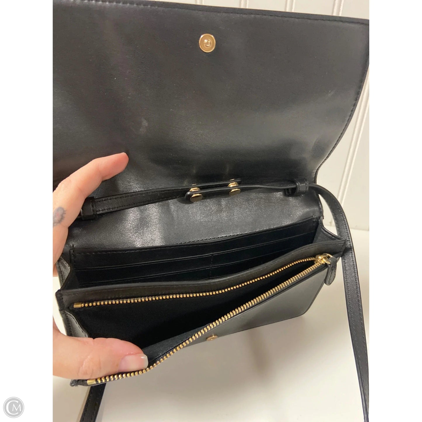 Crossbody Designer By Coach, Size: Small