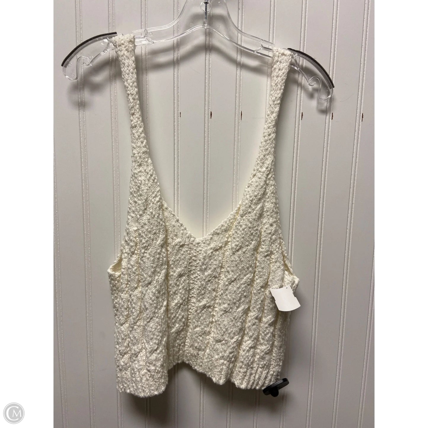 Top Sleeveless By Show Me Your Mumu In Cream, Size: L