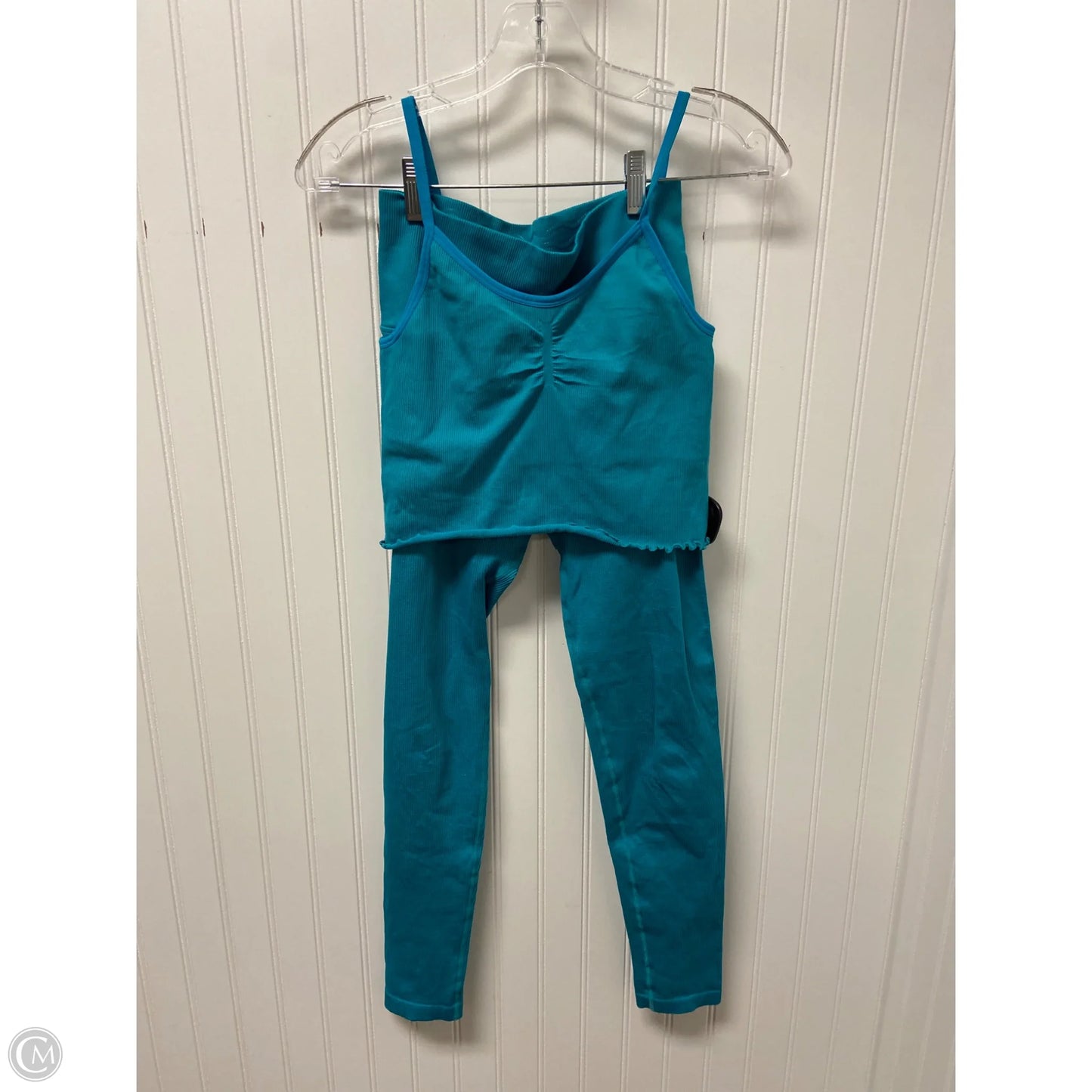 Athletic Pants 2pc By Spiritual Gangster In Aqua, Size: M