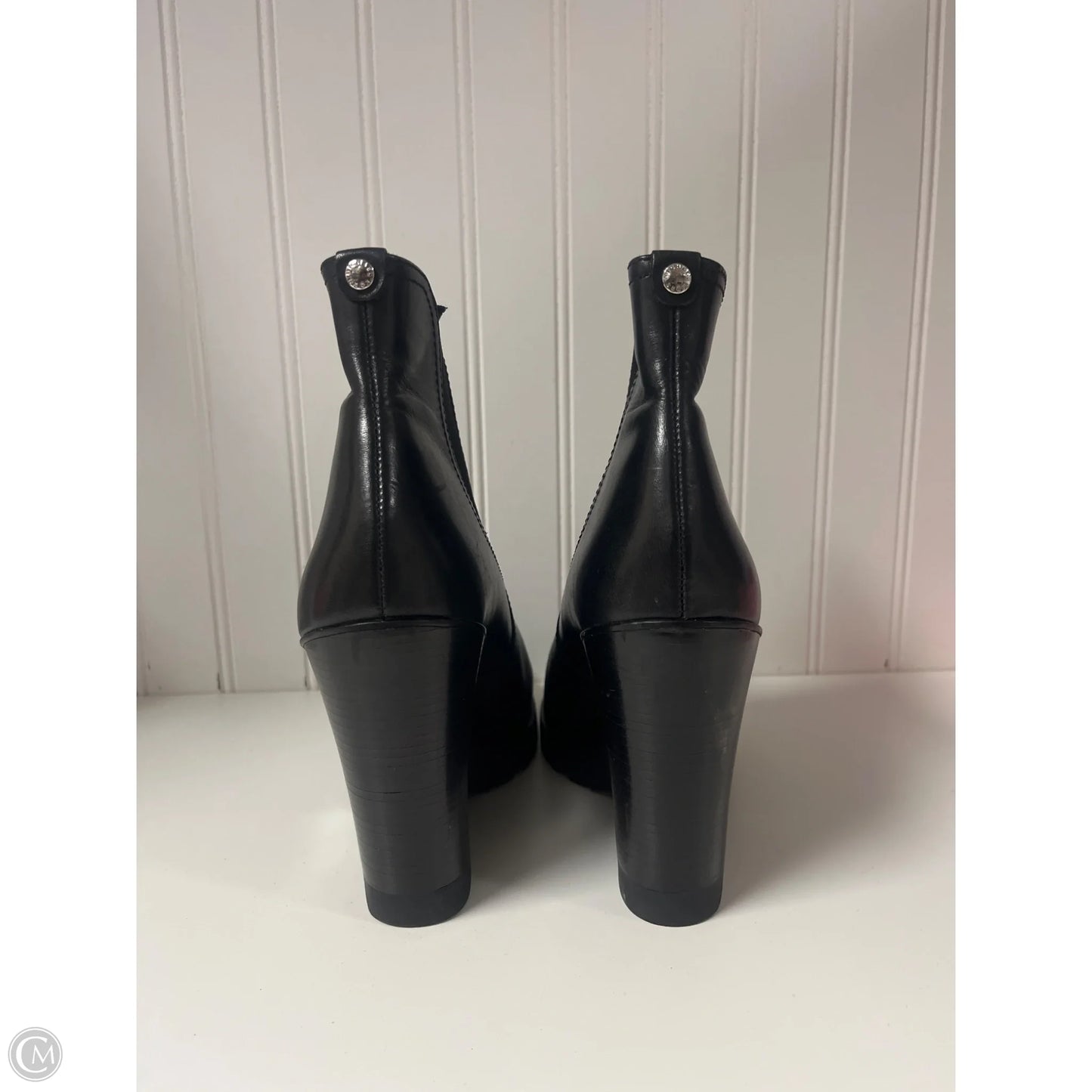 Boots Designer By Michael Kors In Black, Size: 9