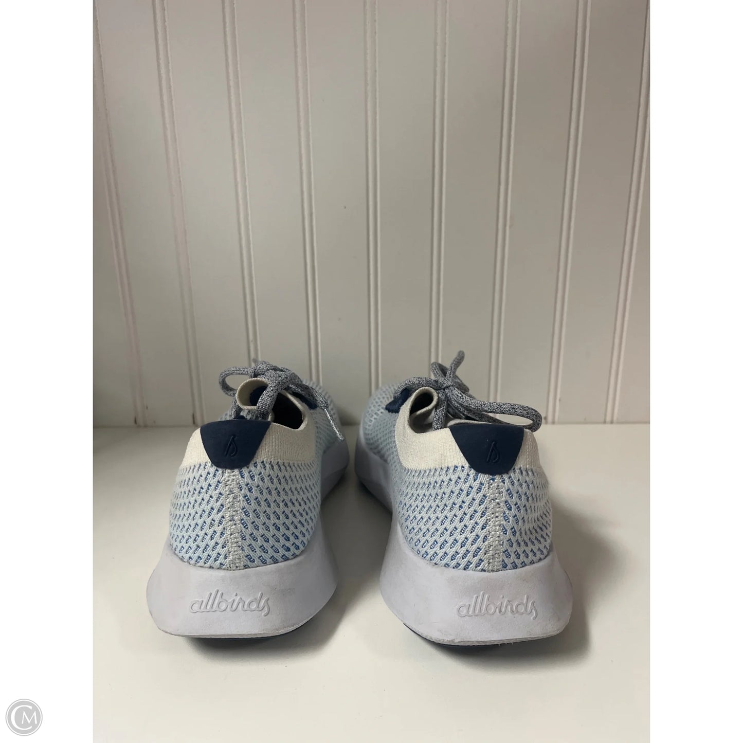 Shoes Athletic By Allbirds In Blue & Grey, Size: 6.5